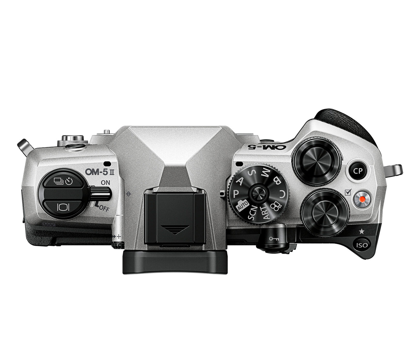 Беззеркальный фотоаппарат OM System OM-5 Mark II Body серебристый