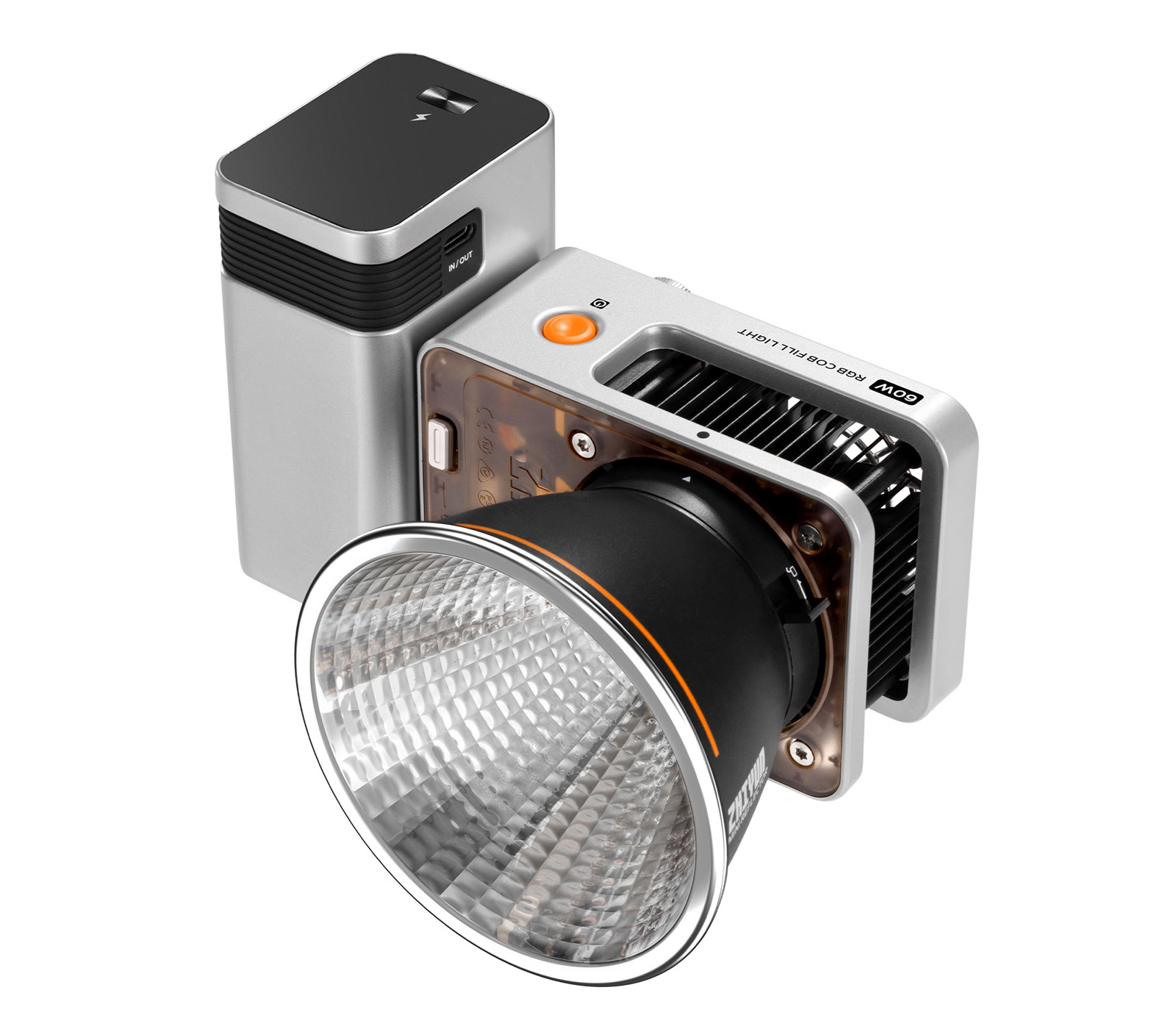 Осветитель Zhiyun Molus X60RGB COB Light PLX104 Combo, 2700-6500К, 60 Вт