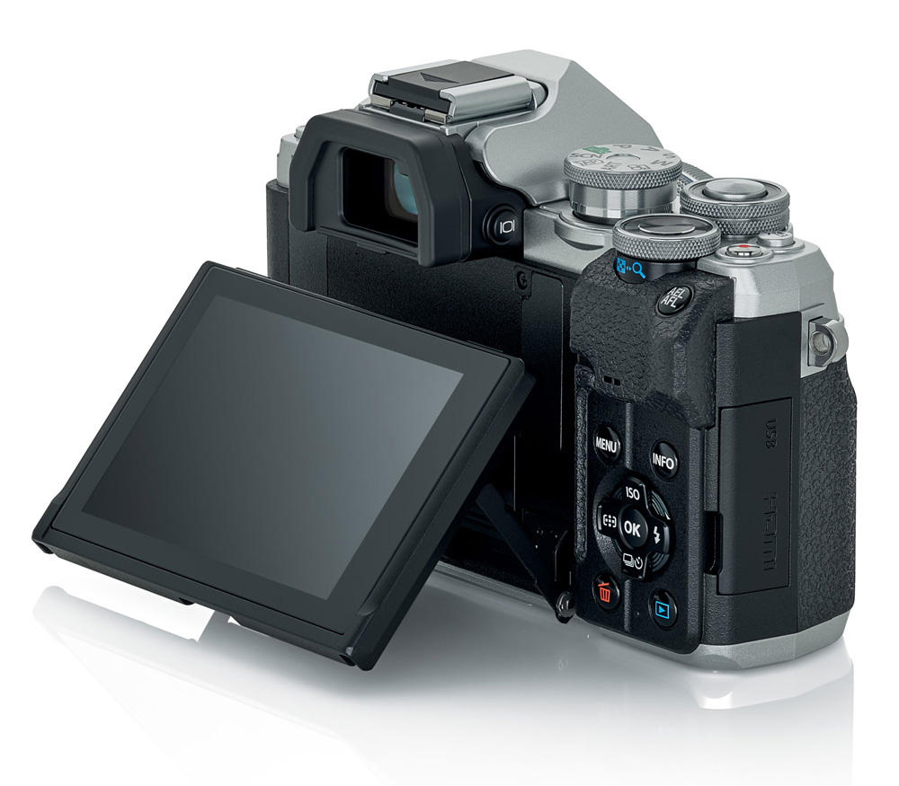 Беззеркальный фотоаппарат Olympus OM-D E-M10 Mark IV kit 14-42 EZ, серебристый