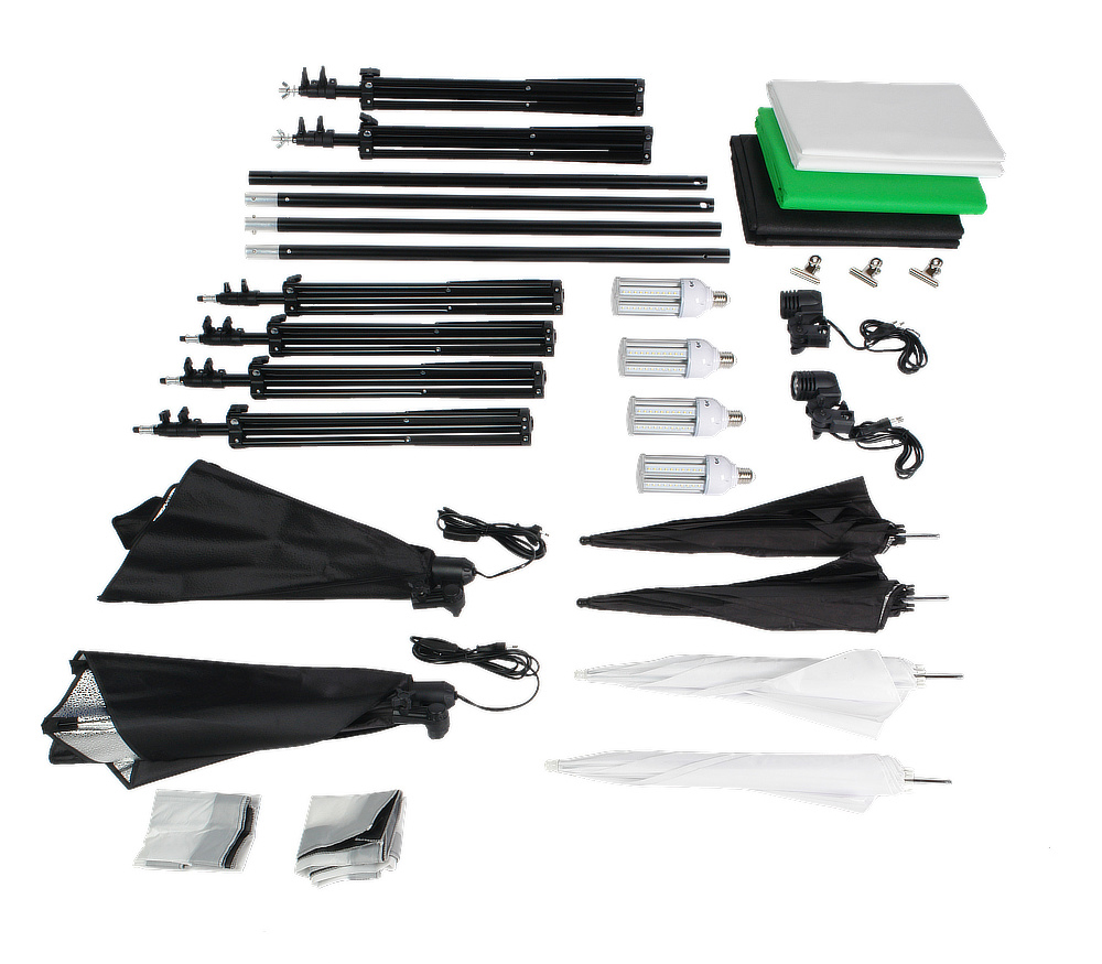 Комплект Falcon Eyes KeyLight 425LED SBU Kit, светодиодный, 4х25 Вт