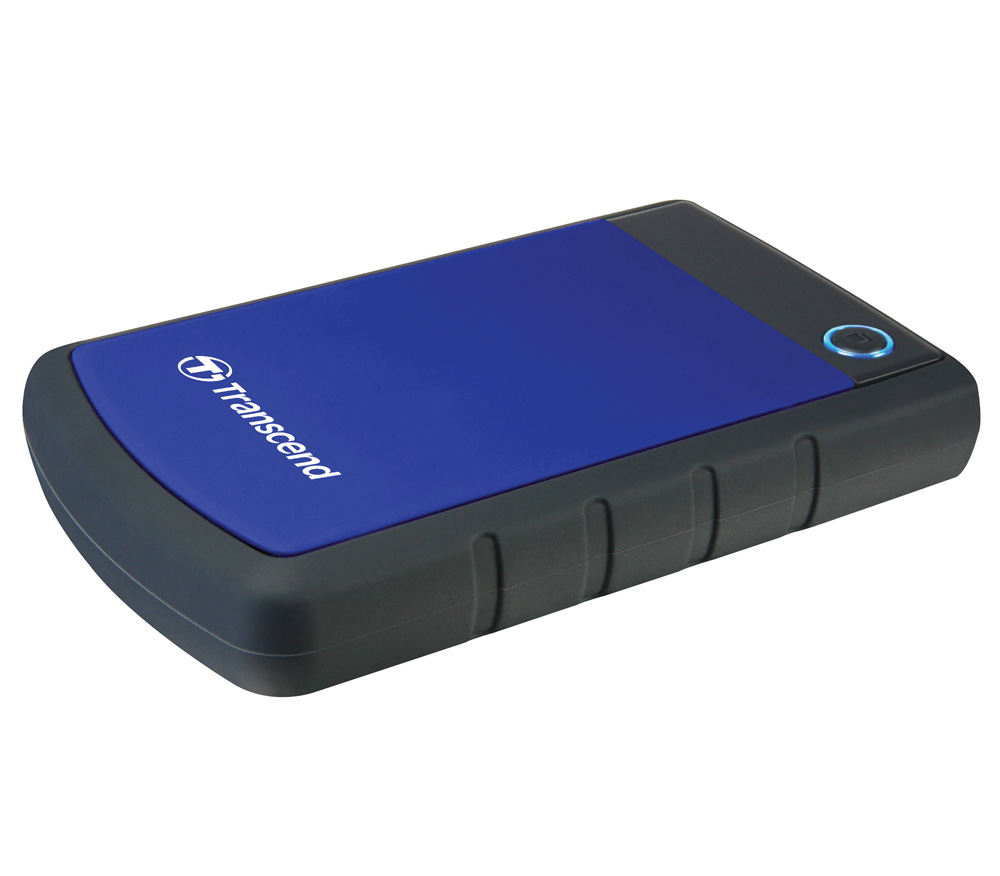 Внешний HDD диск Transcend StoreJet 25H3 1TB USB 3.1, синий