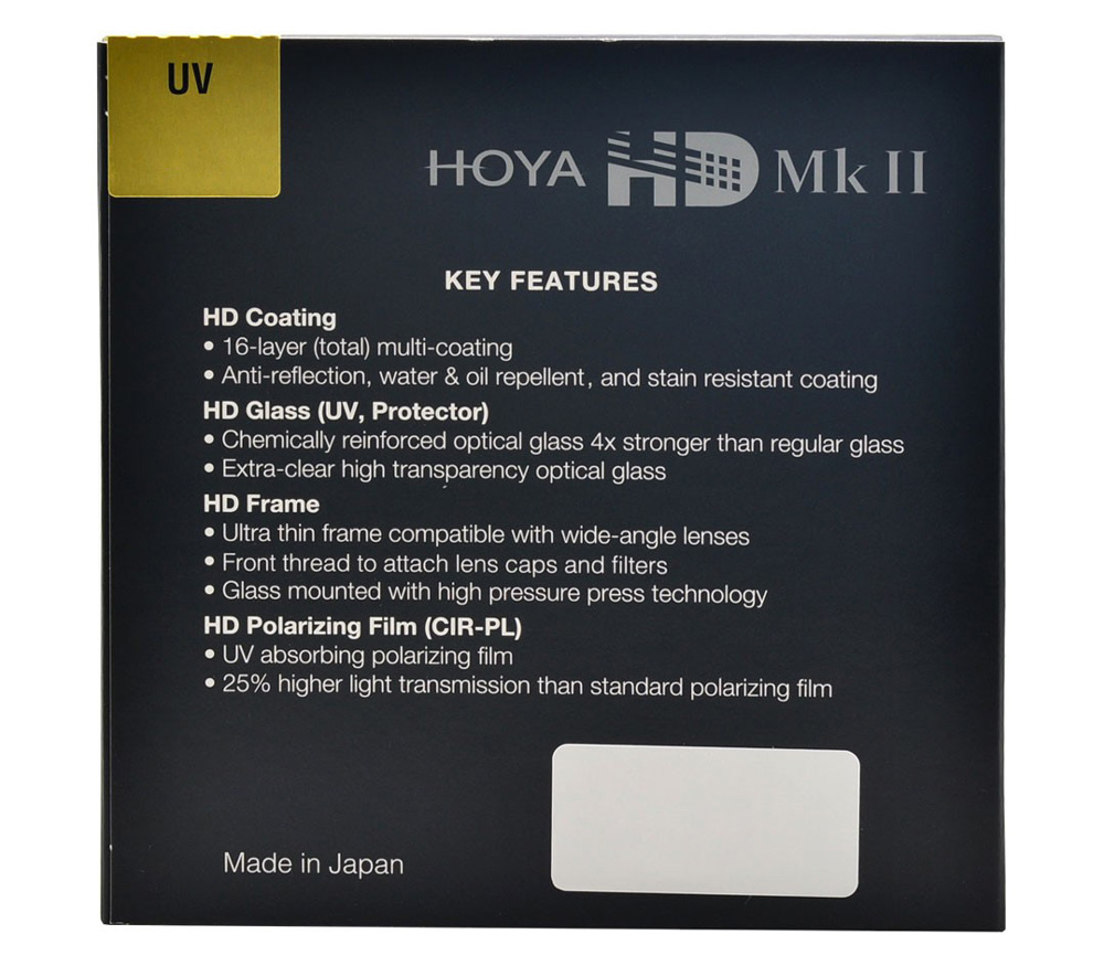 Светофильтр Hoya UV HD Mk II 49mm