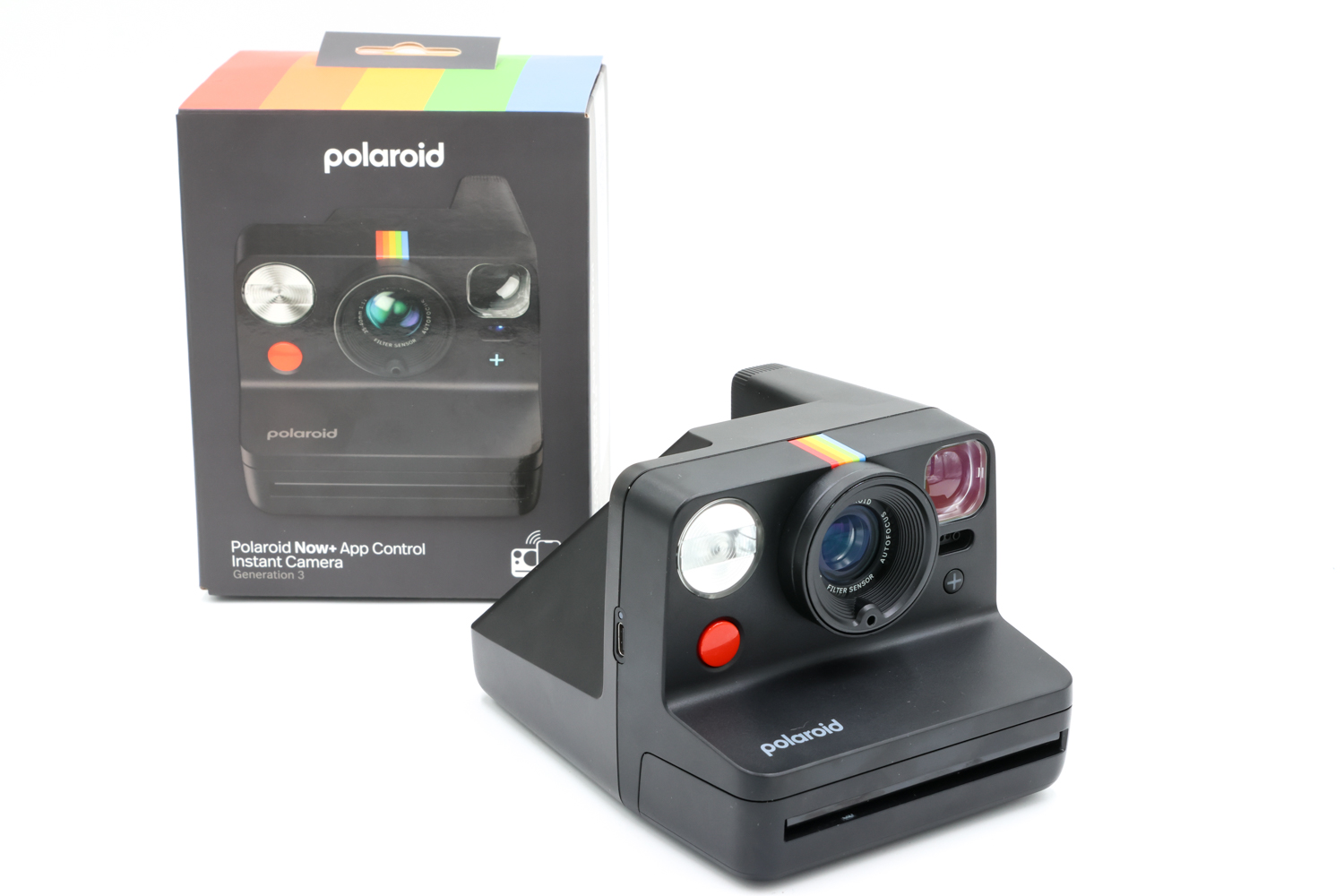 Фотоаппарат моментальной печати Polaroid Now+ Generation 3 Black (состояние 5) (б/у)
