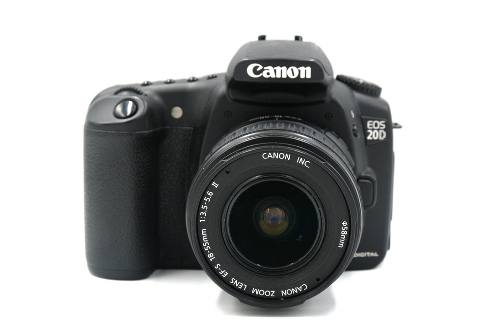 Зеркальный фотоаппарат Canon EOS 20D Kit 18-55mm II (состояние 5) (б/у)
