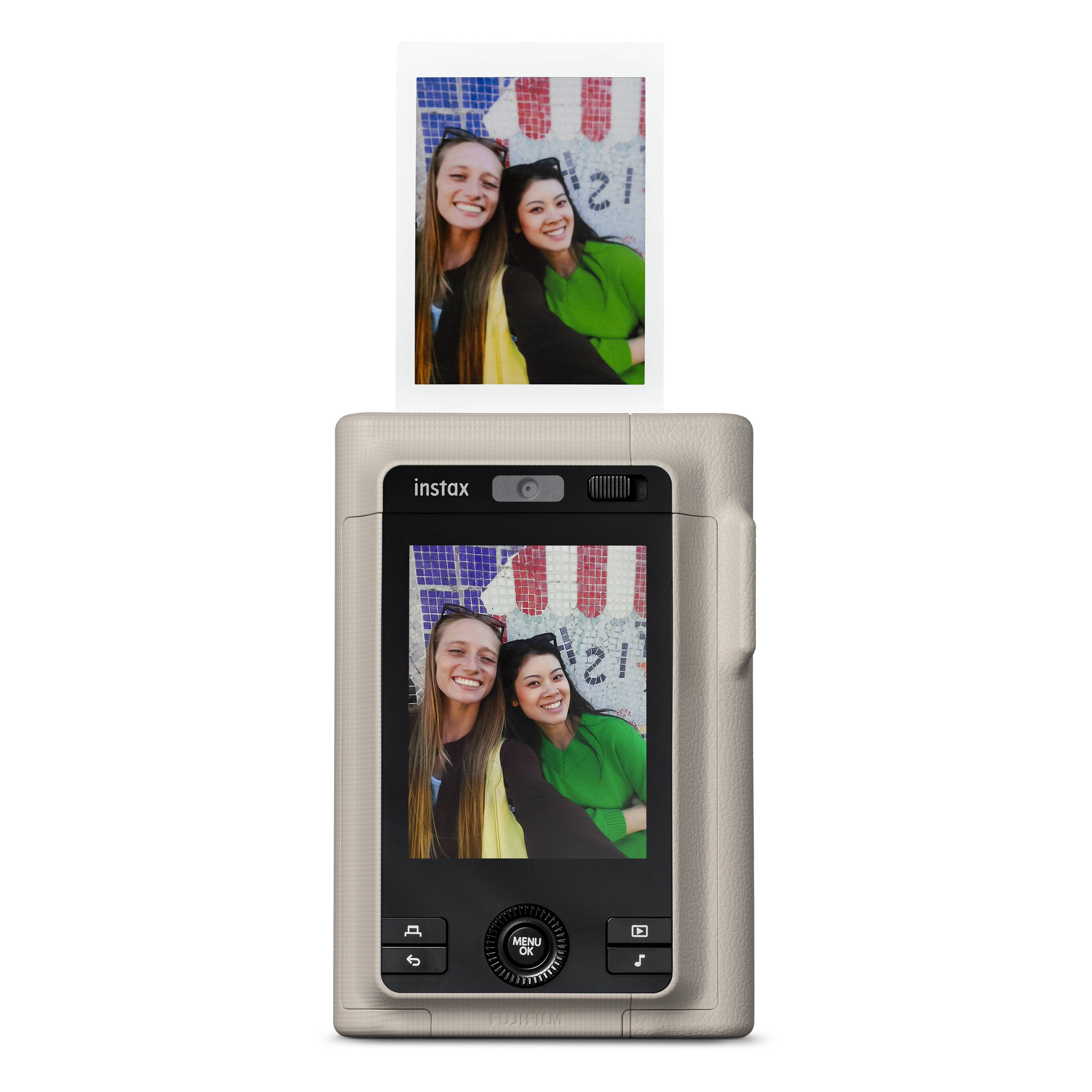 Фотоаппарат моментальной печати Fujifilm Instax MINI LiPlay Plus Sand Beige