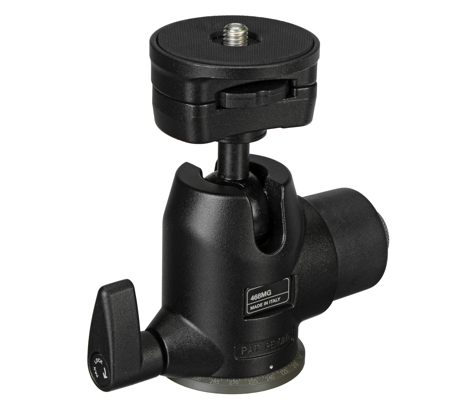 Штативная головка Manfrotto 468MG, шаровая гидростатическая, до 16 кг