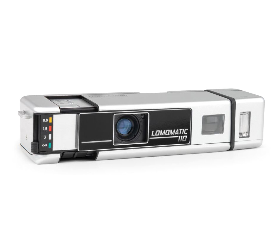 Фотоаппарат Lomography Lomomatic 110 Camera & Flash Metal Edition