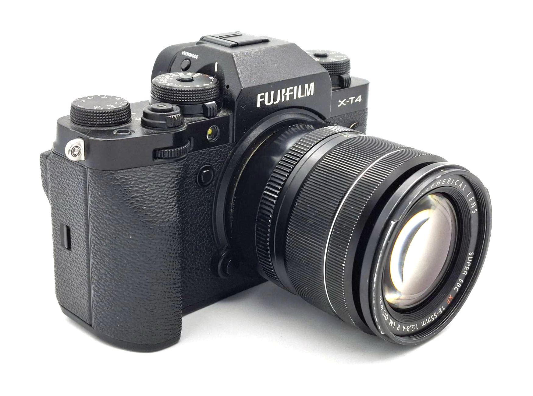 Беззеркальный фотоаппарат Fujifilm X-T4 Kit XF 18-55mm, черный (состояние 4) (б/у)