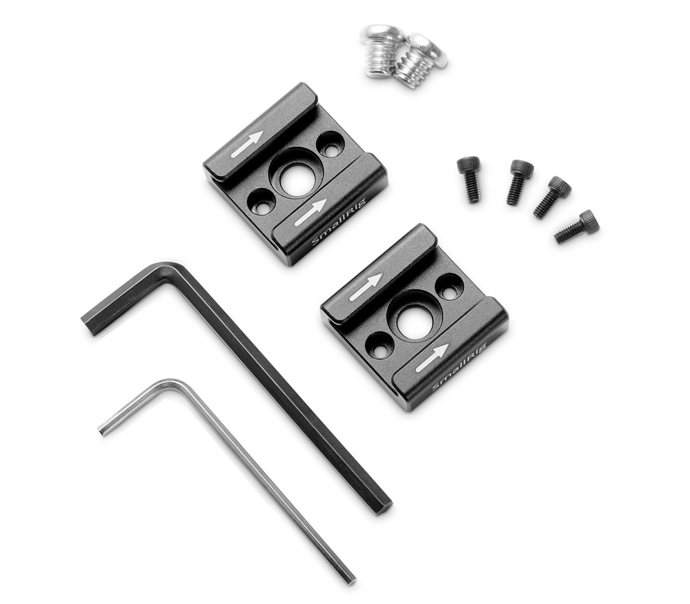 Адаптеры SmallRig Cold Shoe 2060, холодный башмак – винт 1/4", 2 шт.