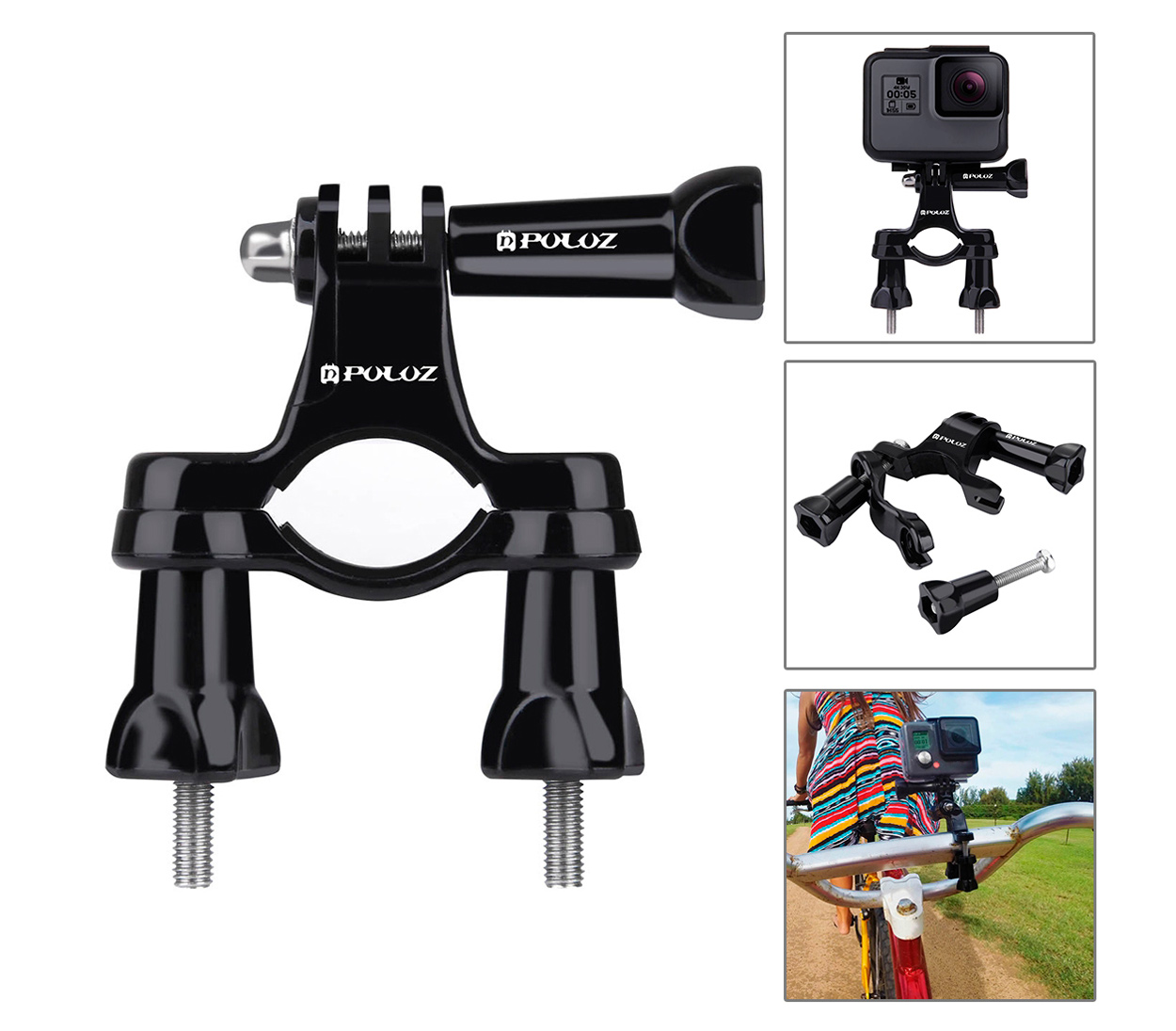 Комплект аксессуаров Puluz PKT10 Accessories Combo Kit 45 в 1 для экшн-камер, в кейсе