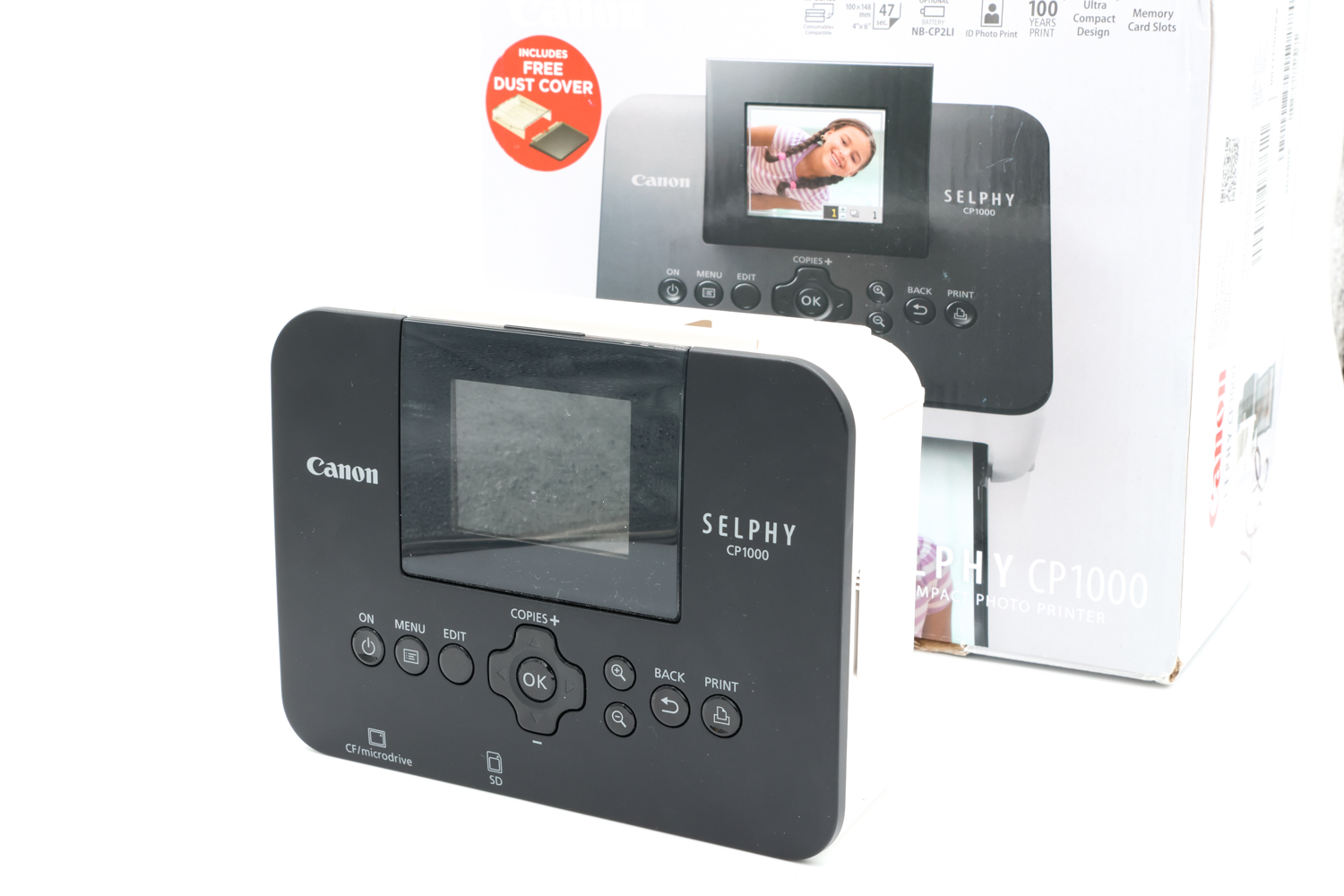 Фотопринтер Canon Selphy CP1000 Black/White (состояние 4) (б/у)
