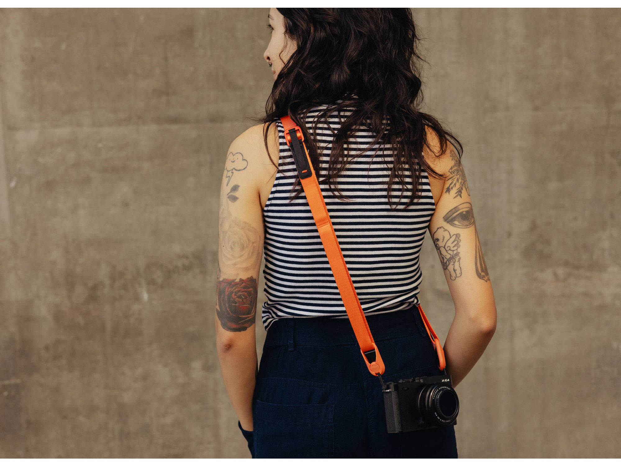 Ремень Peak Design Camera Strap Leash, цвет Ibis, оранжевый