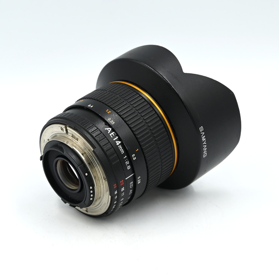 Объектив Samyang MF 14mm f/2.8 ED AS IF UMC Nikon F (состояние 4) (б/у)
