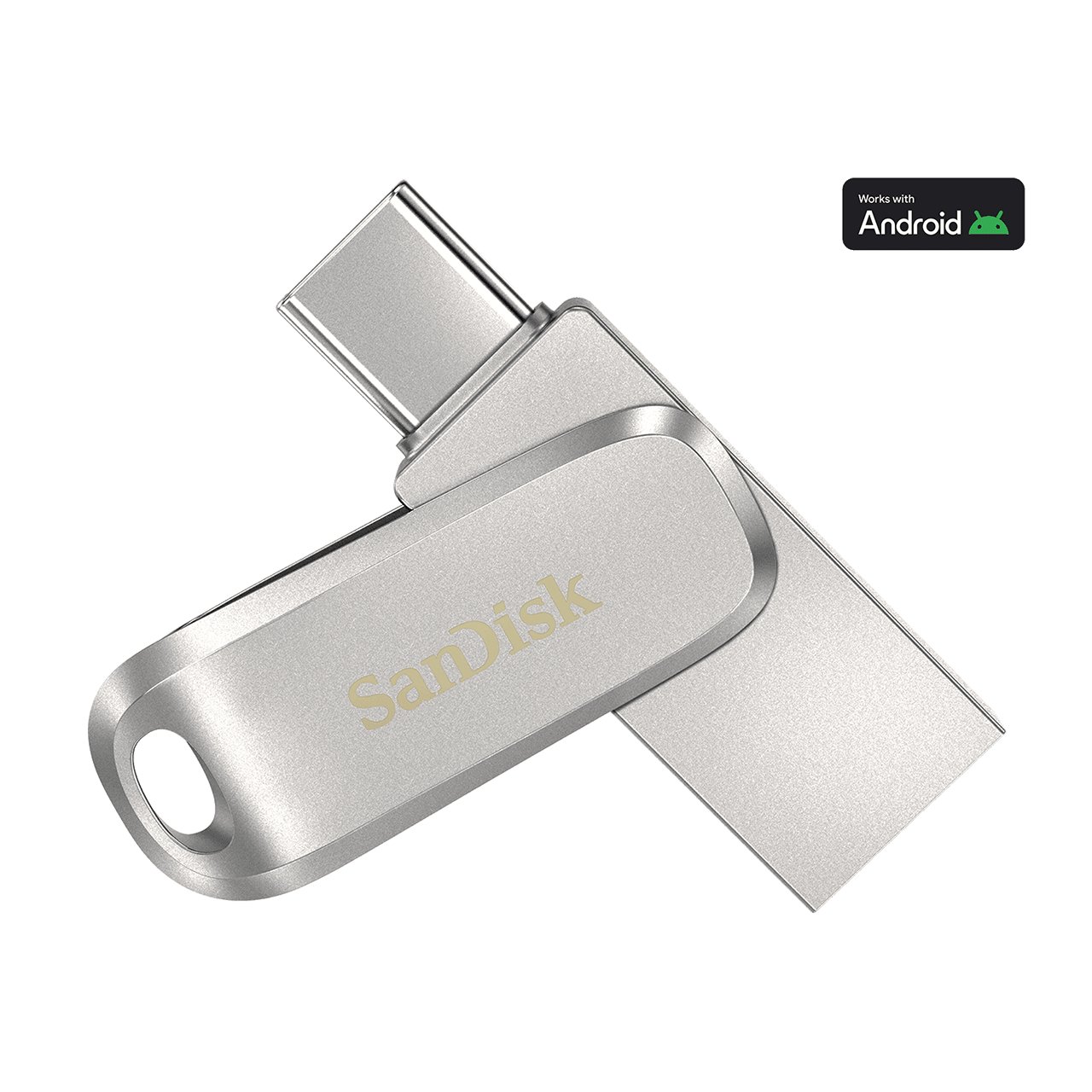 Накопитель SanDisk USB 3.1 Type-C Flash 256GB Ultra Dual Drive Luxe