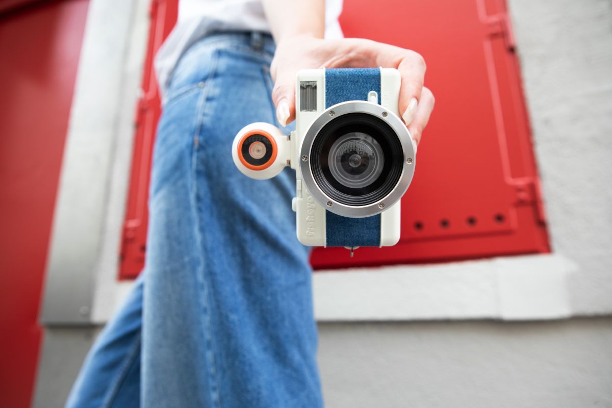 Пленочный фотоаппарат Lomography Fisheye No. 2, цвет Rodeo Denim