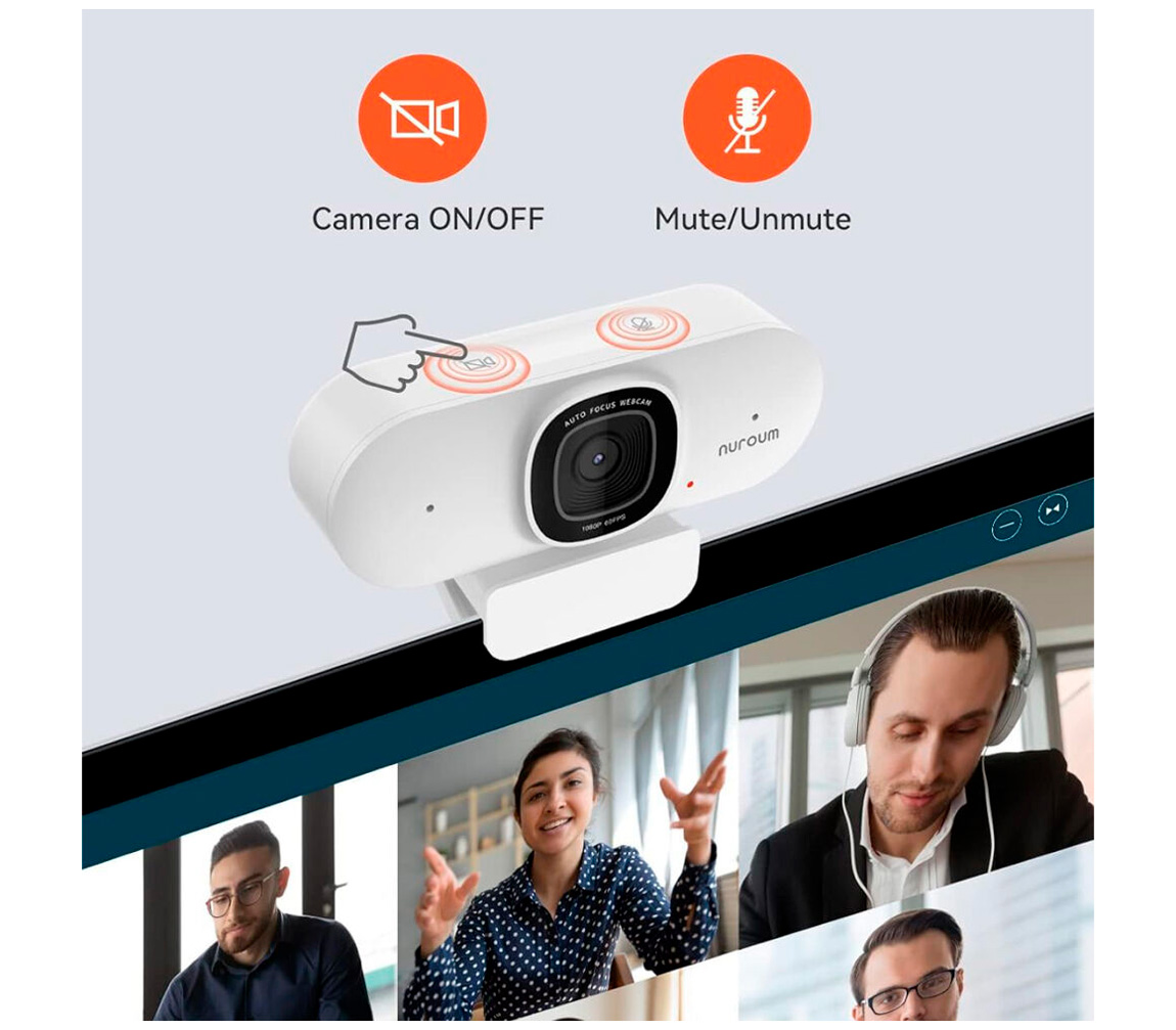 Веб-камера Nearity Nuroum V15AF, 1080p 60 к/с