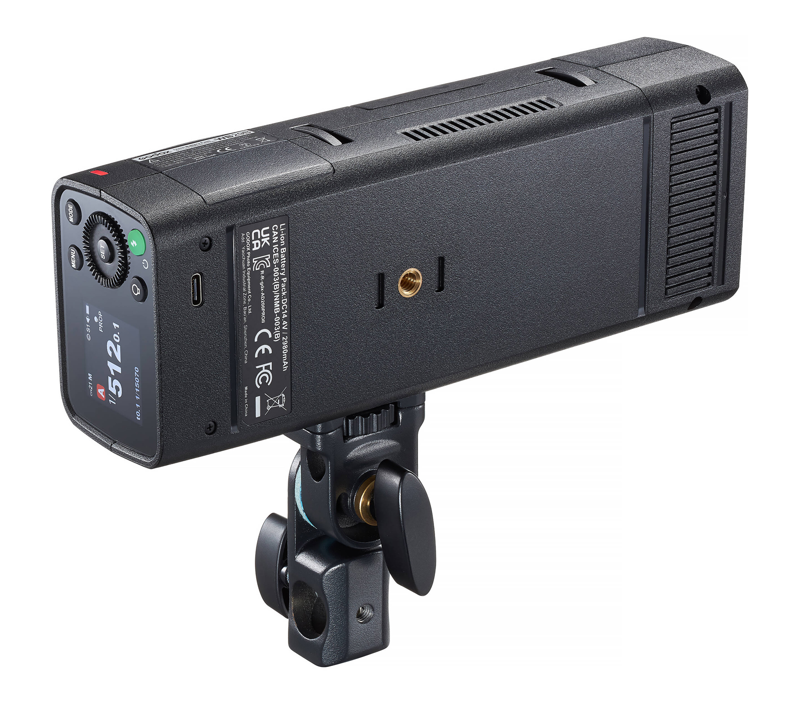 Вспышка Godox Witstro AD200ProII, 200 Дж, 2 сменные головки