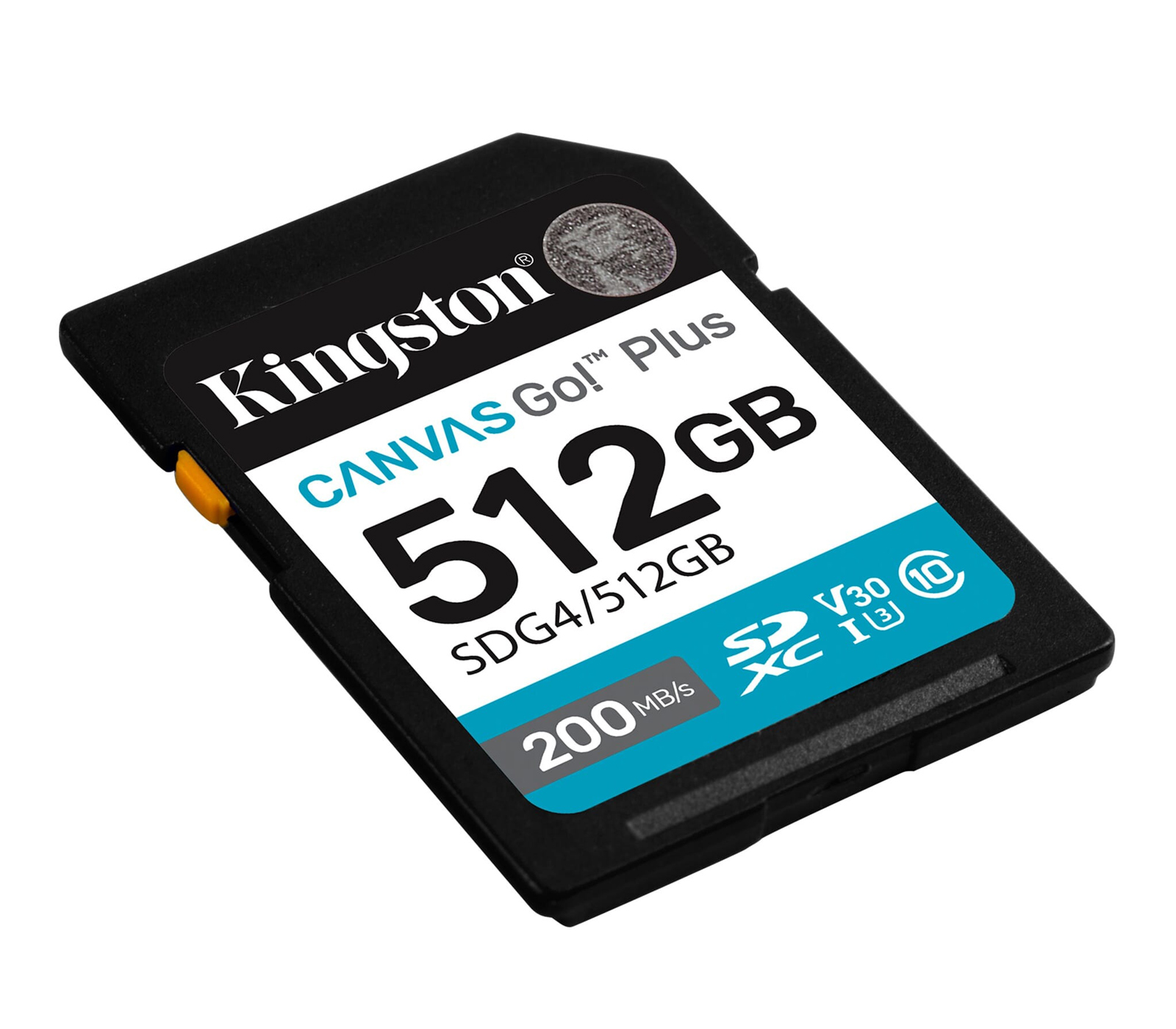Карта памяти Kingston SDXC 512GB Canvas Go! Plus G4 UHS-I U3 V30 160/200Mb/s