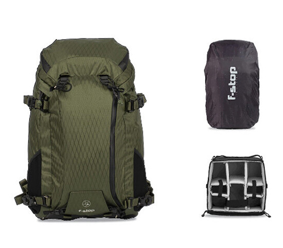 Рюкзак f-stop Ajna 37L DuraDiamond Essentials Bundle, зеленый