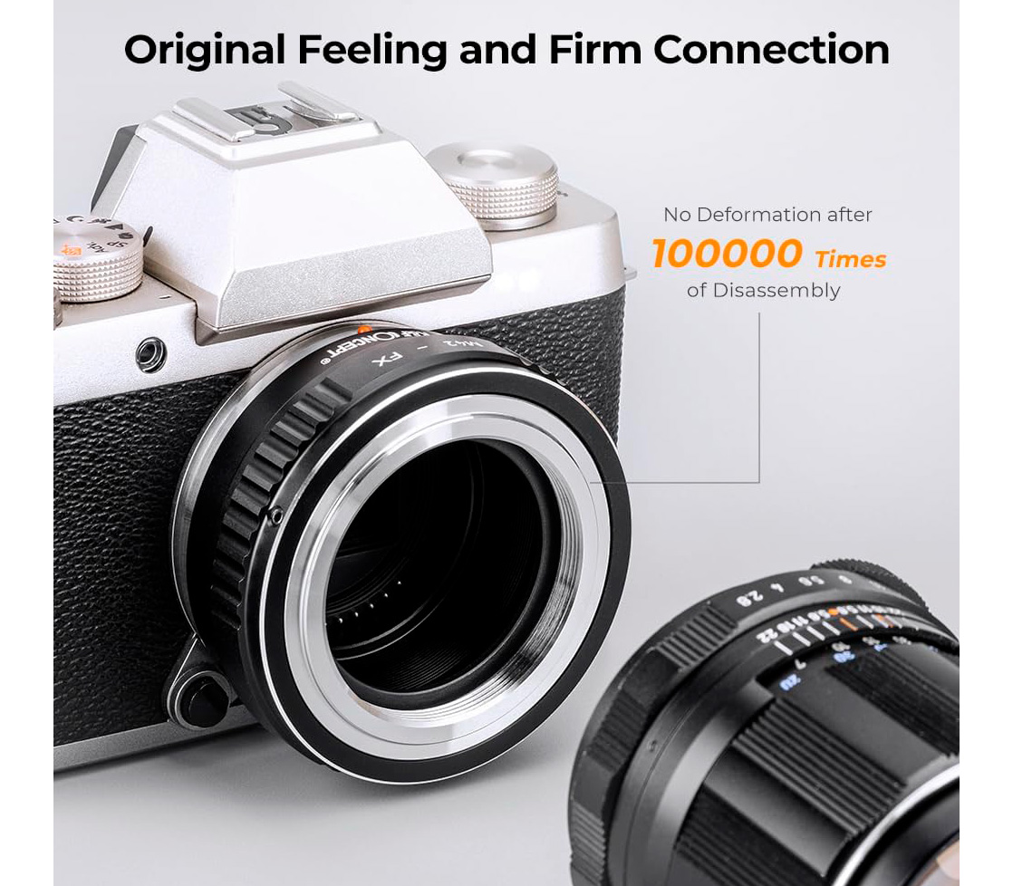 Адаптер K&F Concept M42-FX, для объективов M42 на камеры Fujifilm X