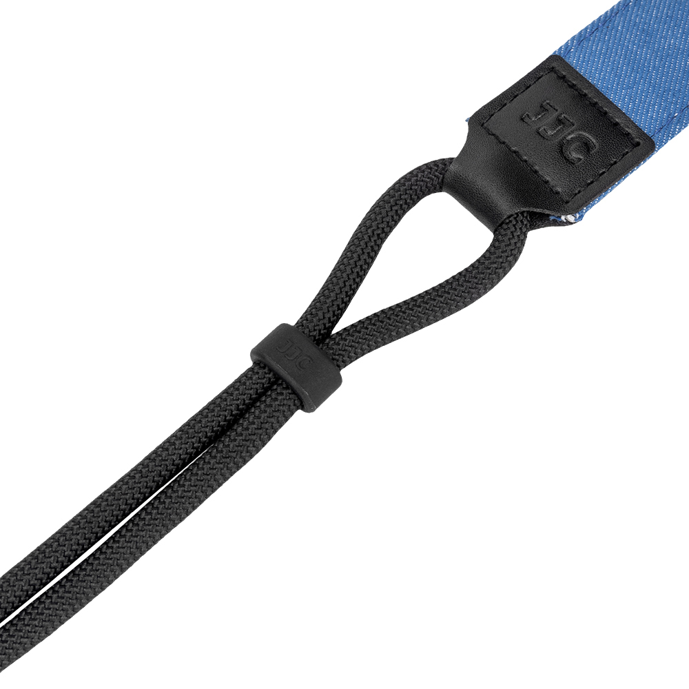 Ремень нашейный JJC FS-DMS, 120 см, деним, голубой