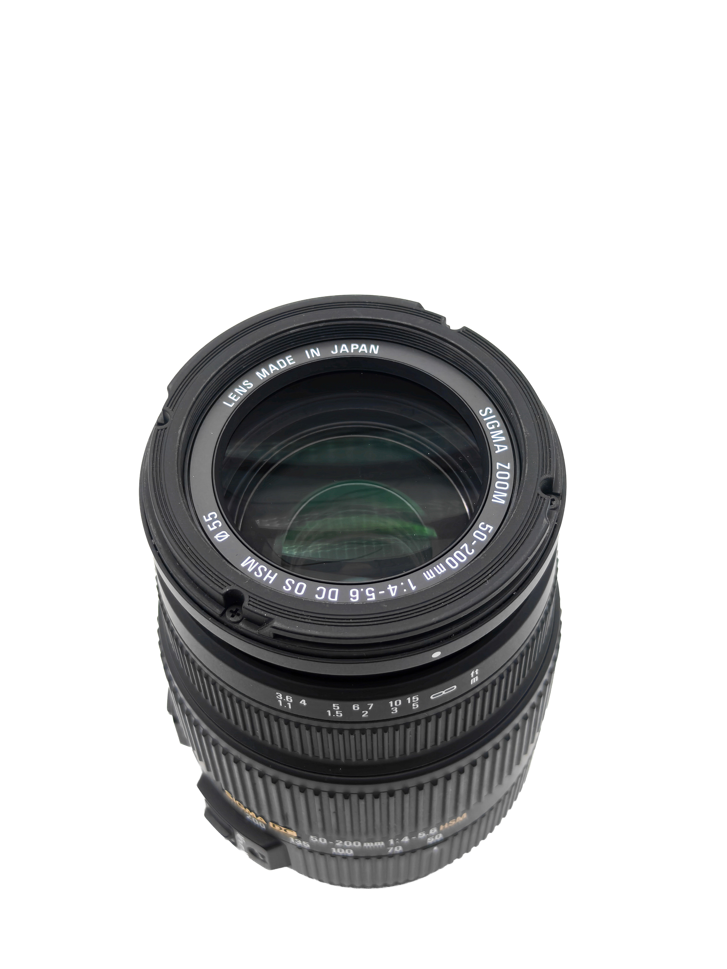 Объектив Sigma 50-200mm f/4-5.6 DC OS HSM Canon EF  - с.н. 12295970 (состояние 5-) (б/у)