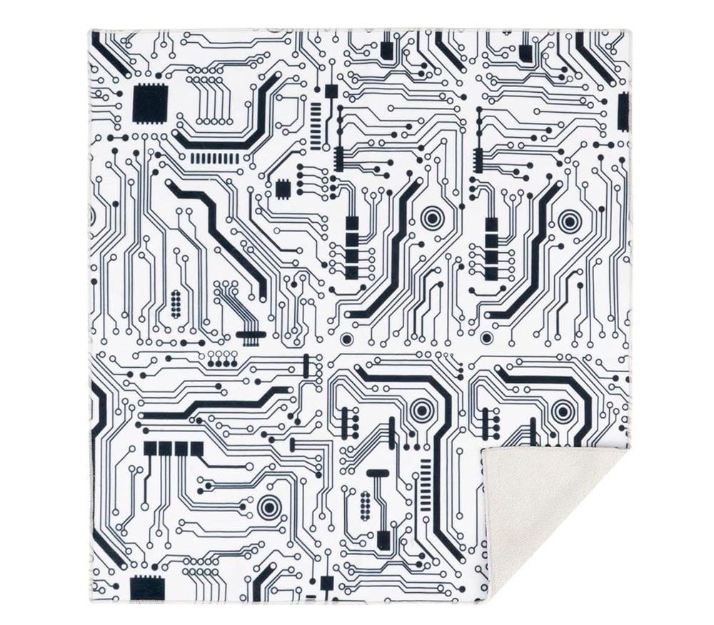 Чехол-обертка Walking Way Protective Wrap, рисунок Circuit Board, 45х45 см
