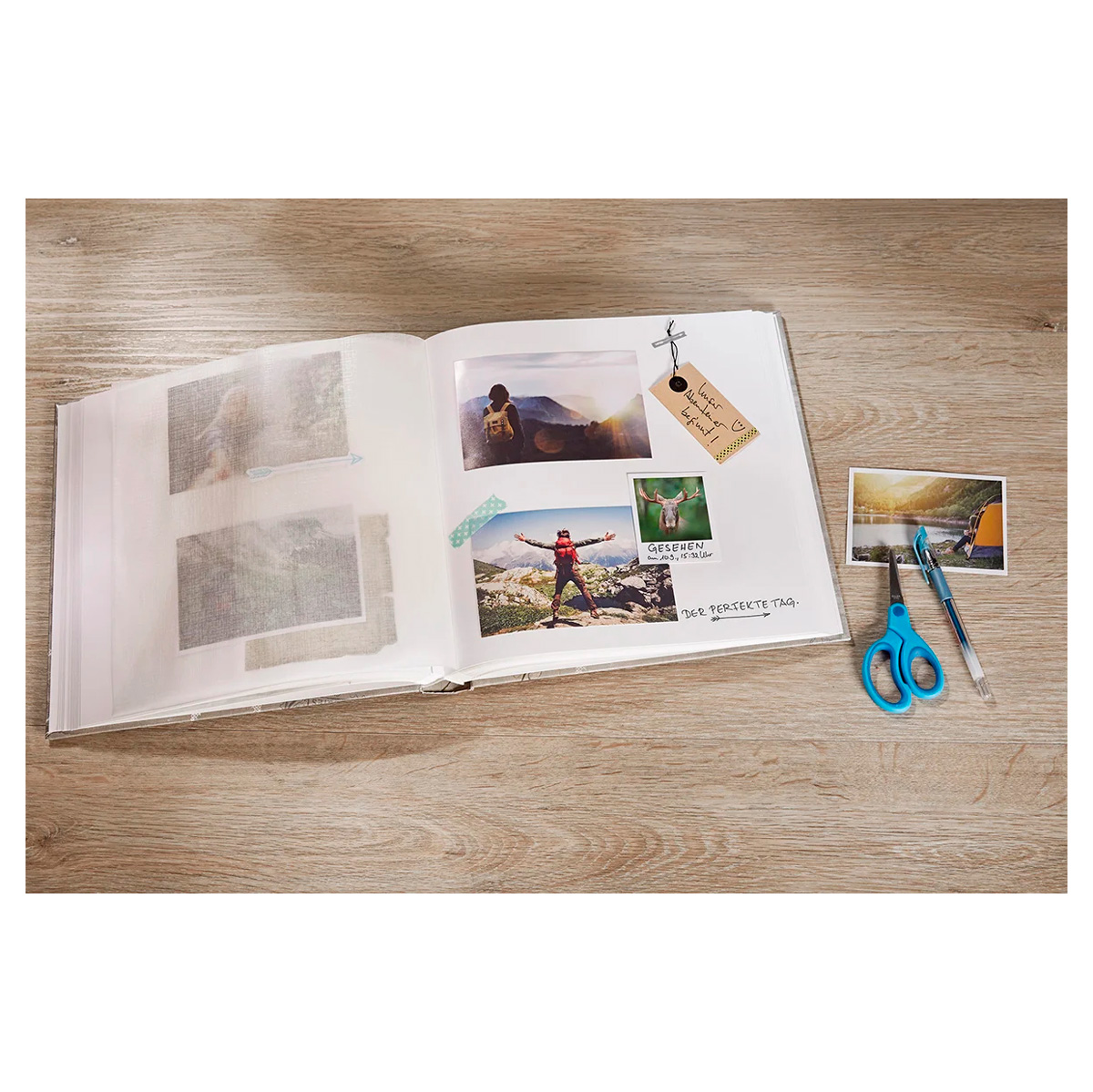 Фотоальбом Walther 30x30 см 100 страниц, Fun, персиковый пушок