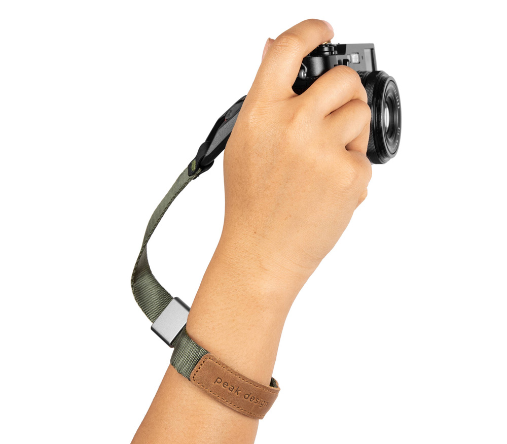 Ремень на запястье Peak Design Cuff, темно-зеленый (Sage)