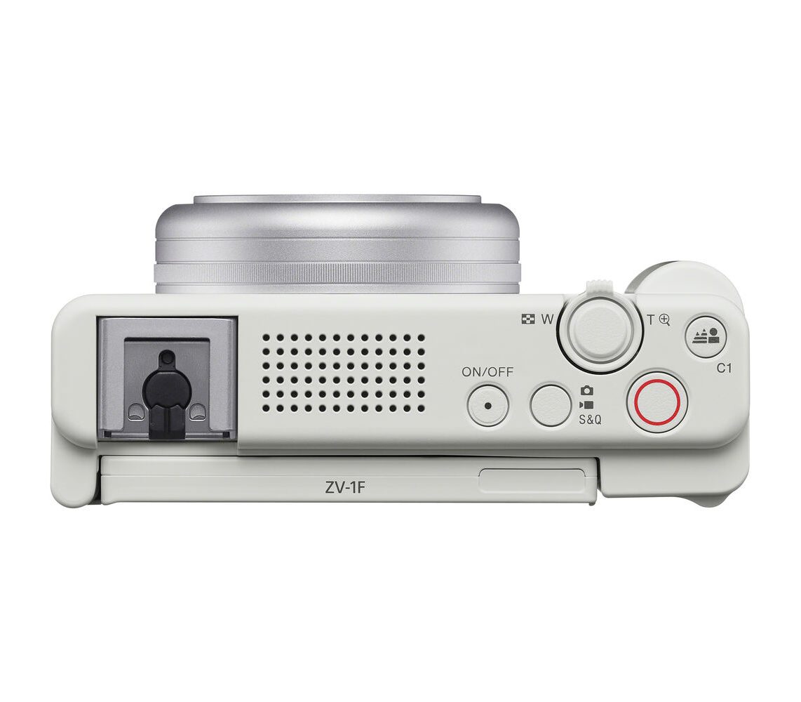 Компактный фотоаппарат Sony ZV-1F, белый