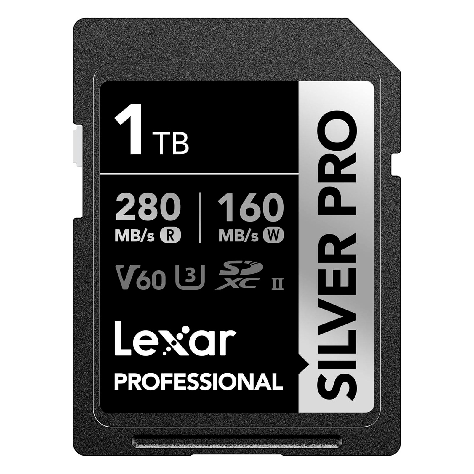 Карта памяти Lexar SDXC 1TB Professional Silver PRO UHS-II U3 V60 (280/160 MB/s)