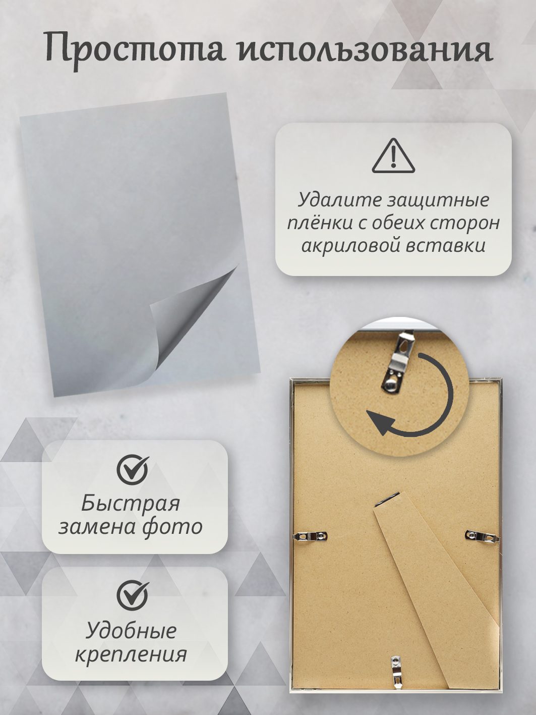 Фоторамка Fotografia 15х20 см, алюминий, золотистая (FFAL-8203)