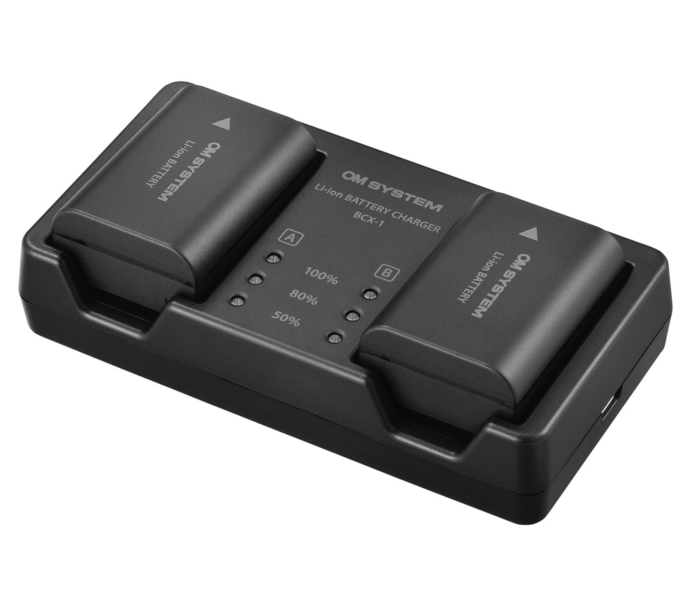 Аккумулятор и зарядное устройство OM System SBCX-1 для OM-1