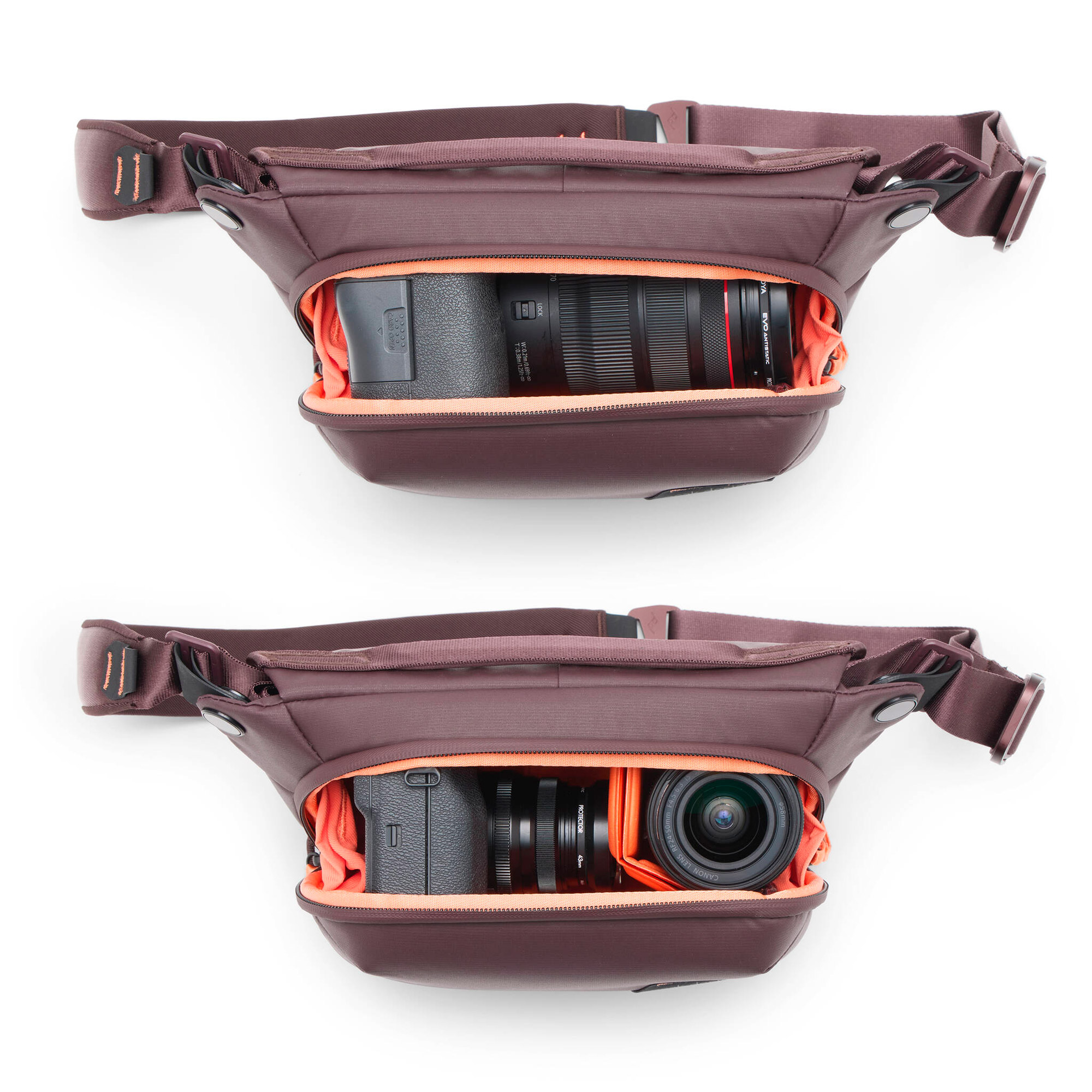 Сумка Peak Design The Everyday Sling 3L, цвет Eclipse, бордо