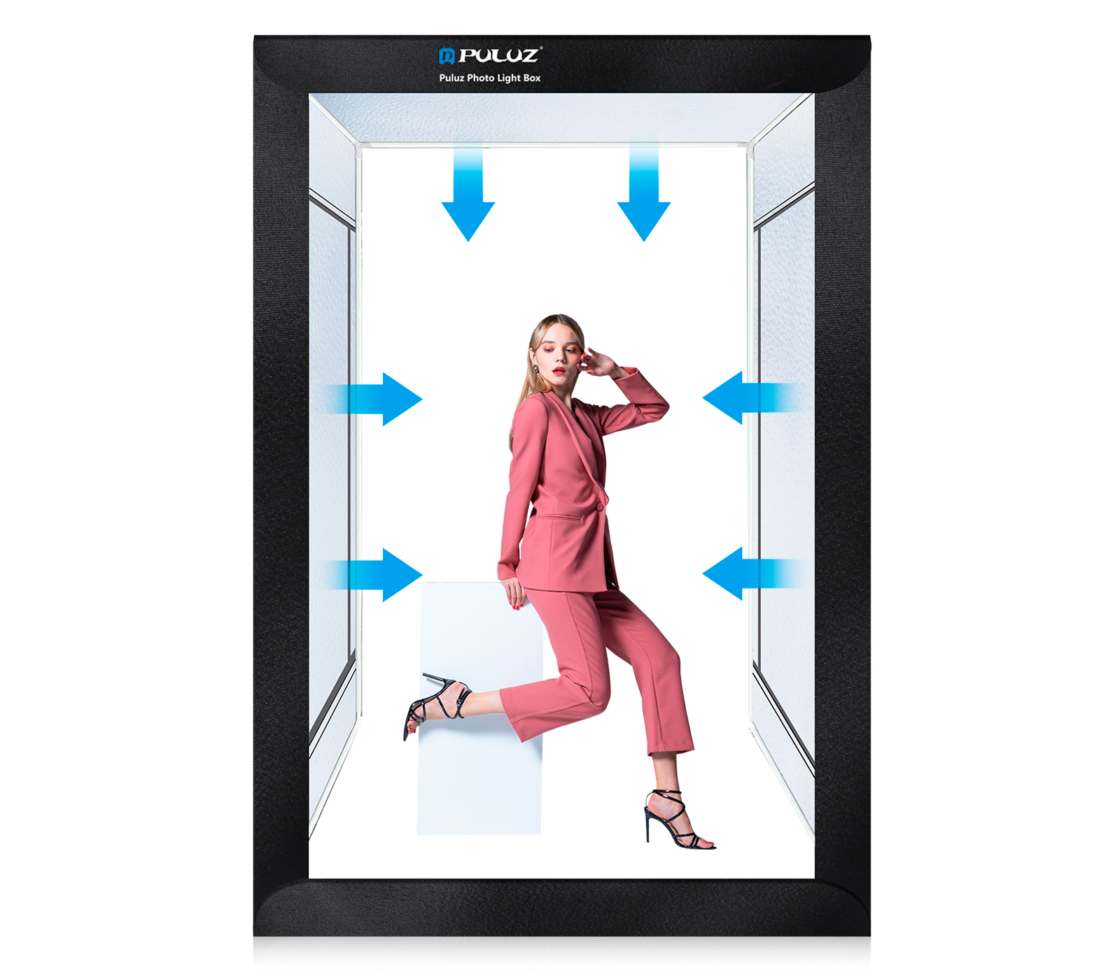 Портативная студия-бокс Puluz PU5210 240W Photo Light Studio Box, 200х120х80 см