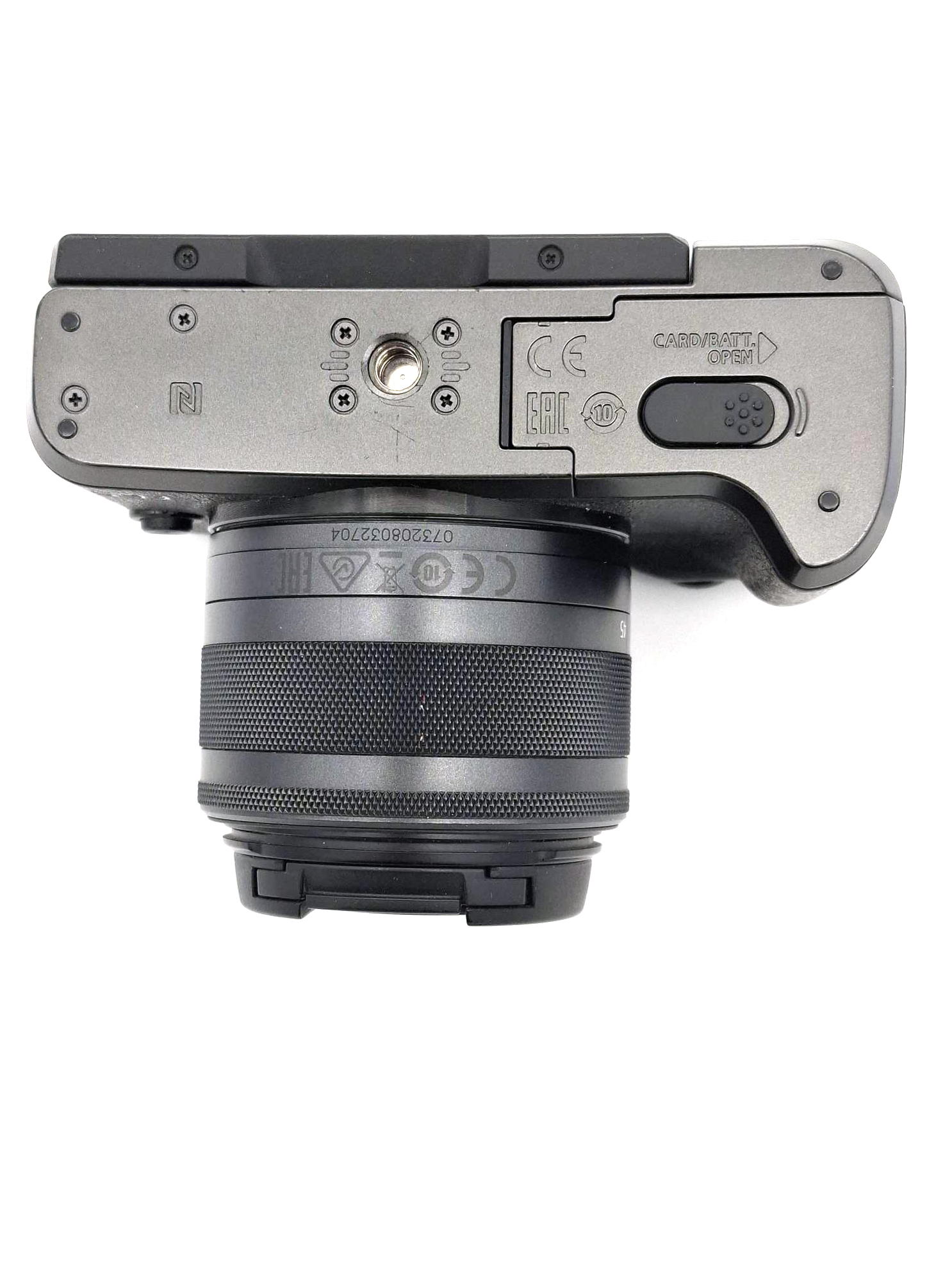 Беззеркальный фотоаппарат Canon EOS M6 Kit Silver 15-45mm f/3.5-6.3 IS STM (состояние 5-) (б/у)