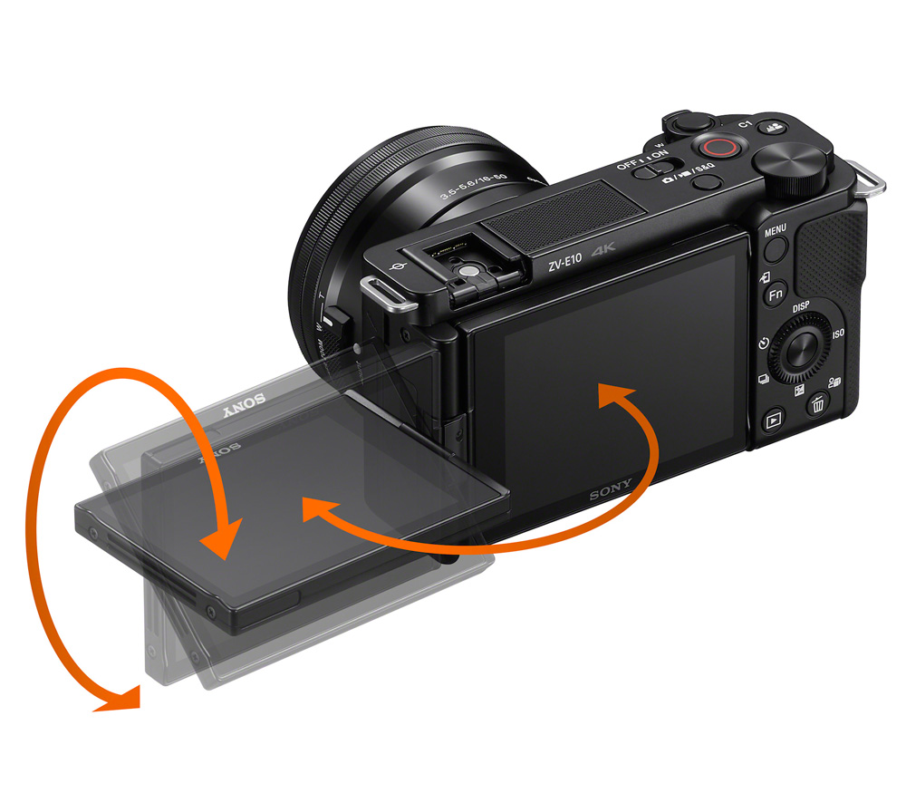 Беззеркальный фотоаппарат Sony ZV-E10 Kit 16-50mm, черный