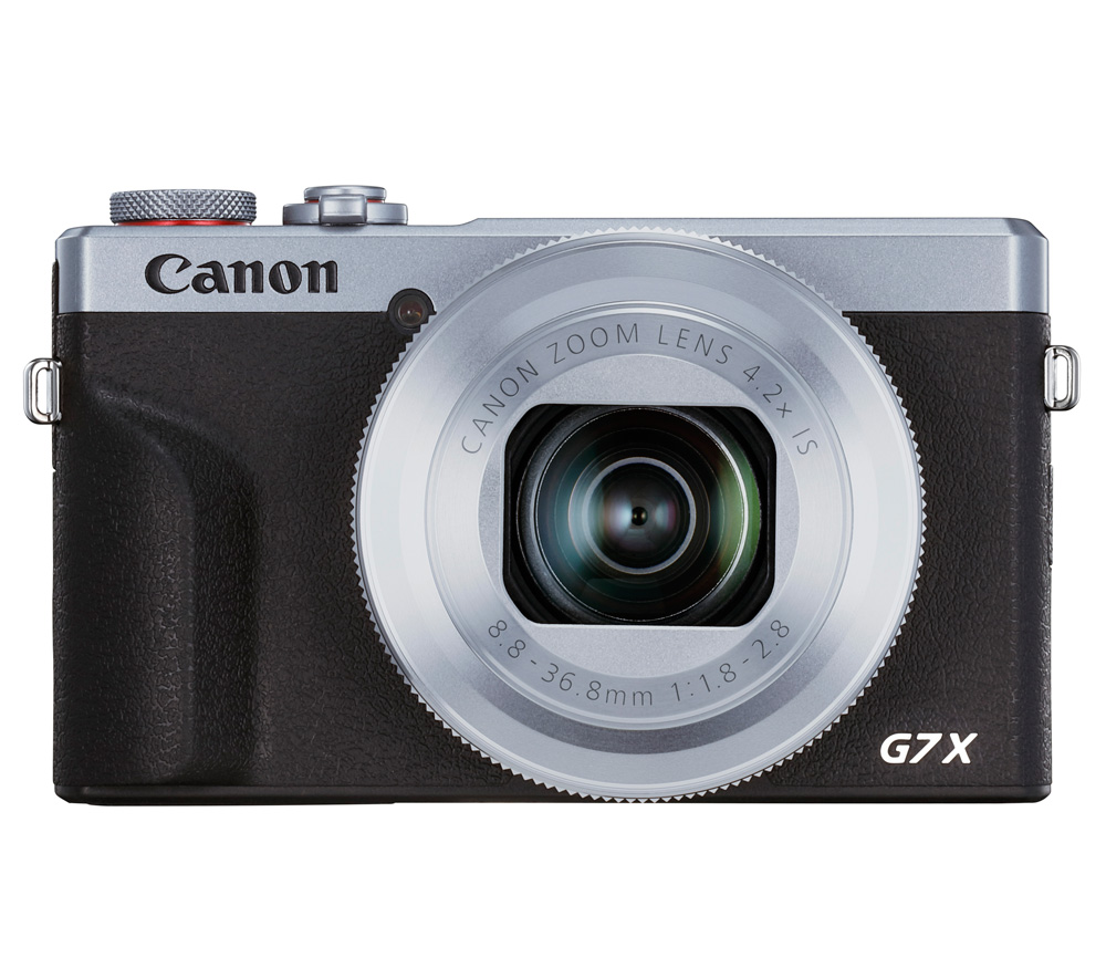Компактный фотоаппарат Canon PowerShot G7 X Mark III, серебристый
