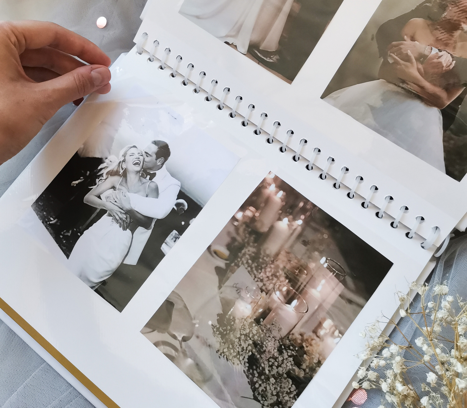 Фотоальбом Полином 20 листов 23х28 см, магнитный, «SPb city art: orange»