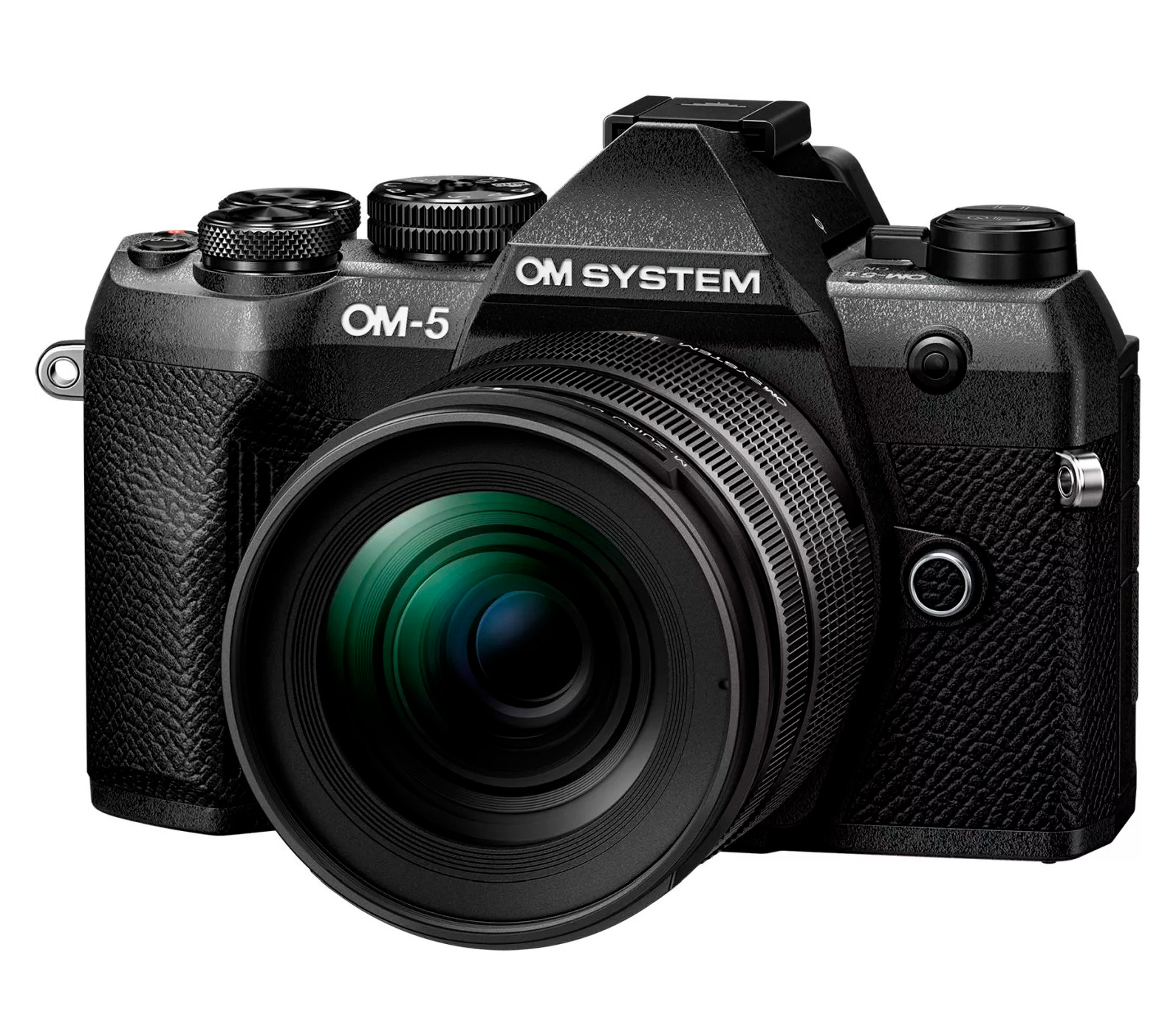 Беззеркальный фотоаппарат OM System OM-5 Mark II Kit 12-45mm f/4 PRO черный