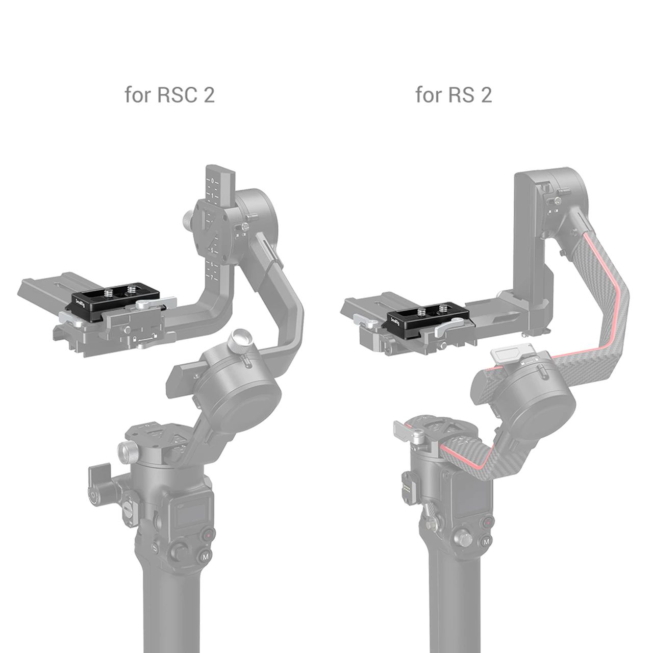 Площадка SmallRig 3154 быстросъемная, Arca Swiss, для DJI RS 2/ RS 3 / RS 3 Pro / RSC 2