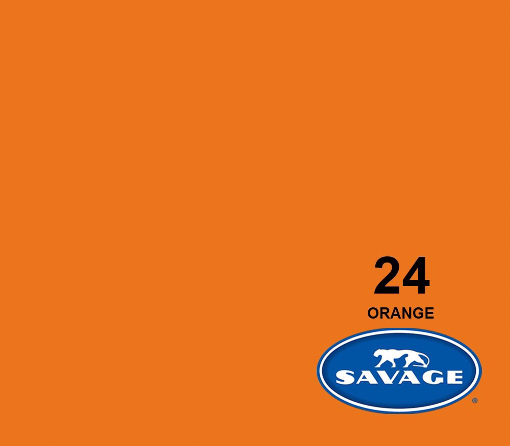 Фон Savage SA 24-12 Orange, бумажный, 2.72x11 м, оранжевый