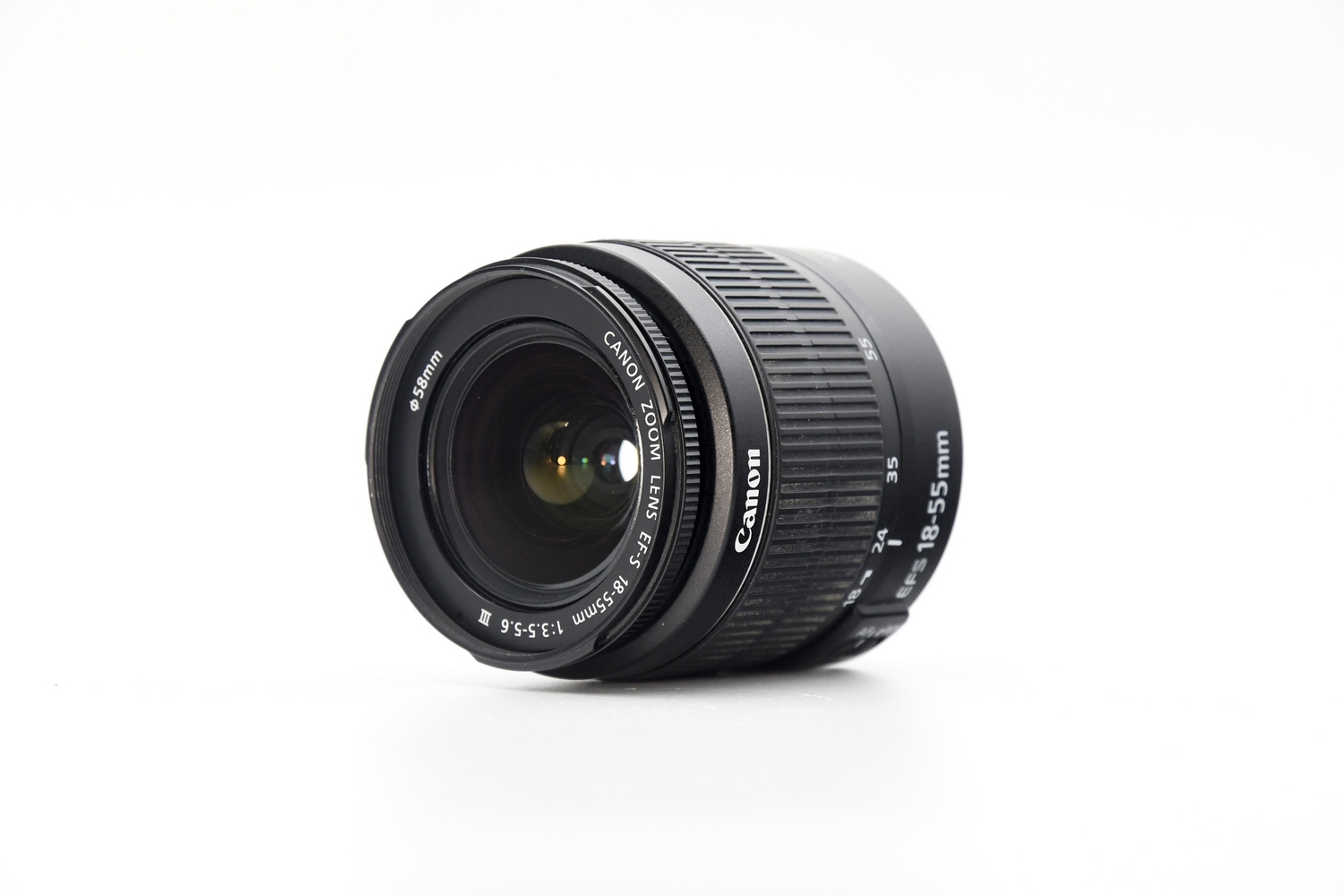 Объектив Canon EF-S 18-55mm f/3.5-5.6 III (состояние 4) (б/у)