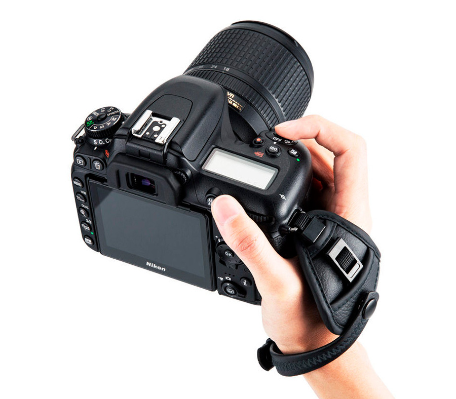 Ремень JJC HS-PRO1P Black, кистевой с U-площадкой, черный