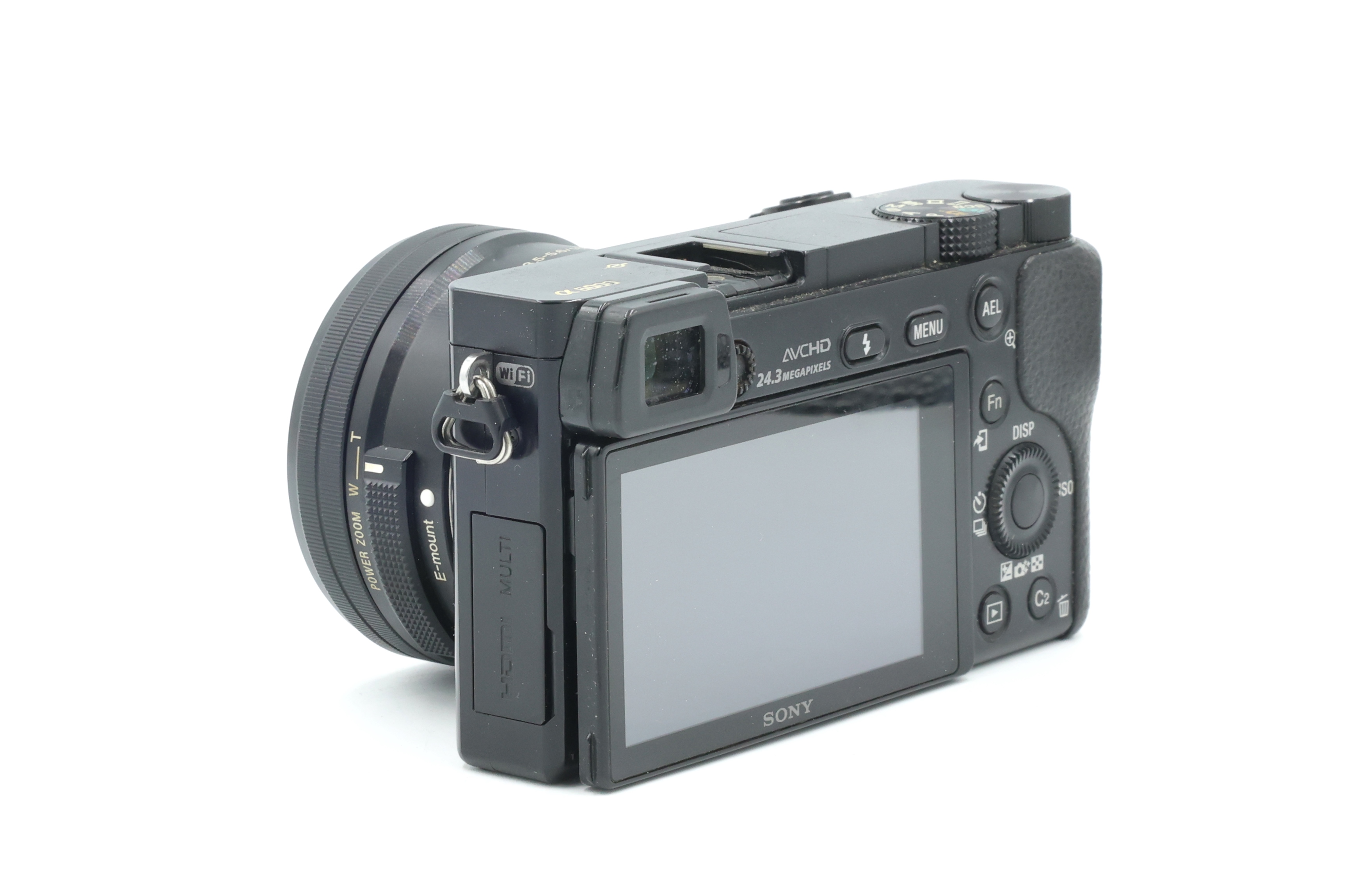 Беззеркальный фотоаппарат Sony a6000 Kit 16-50mm PZ OSS, черный (состояние 4) (б/у)