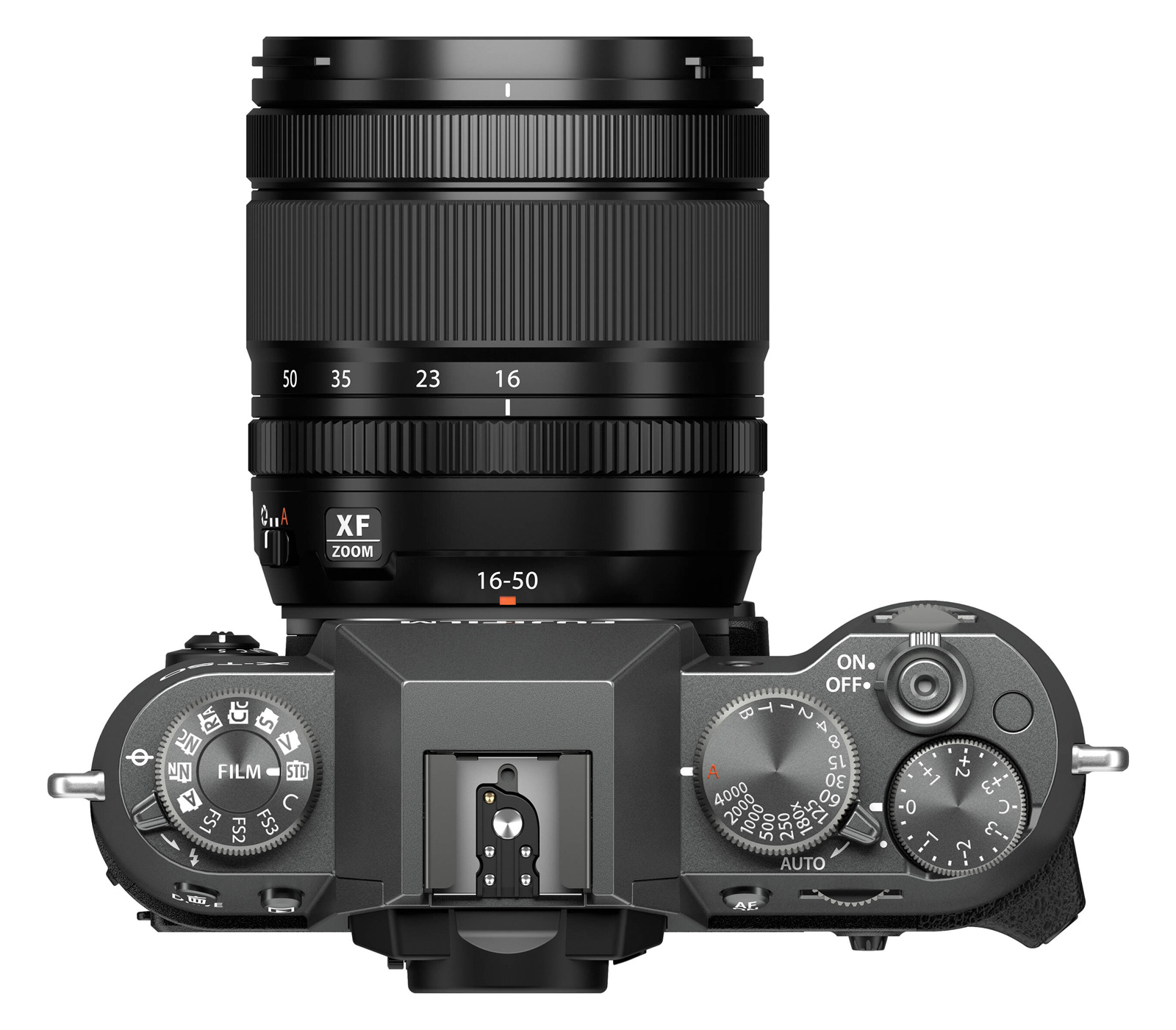 Беззеркальный фотоаппарат Fujifilm X-T50 Kit XF 16-50mm f/2.8-4.8, угольно-серебристый