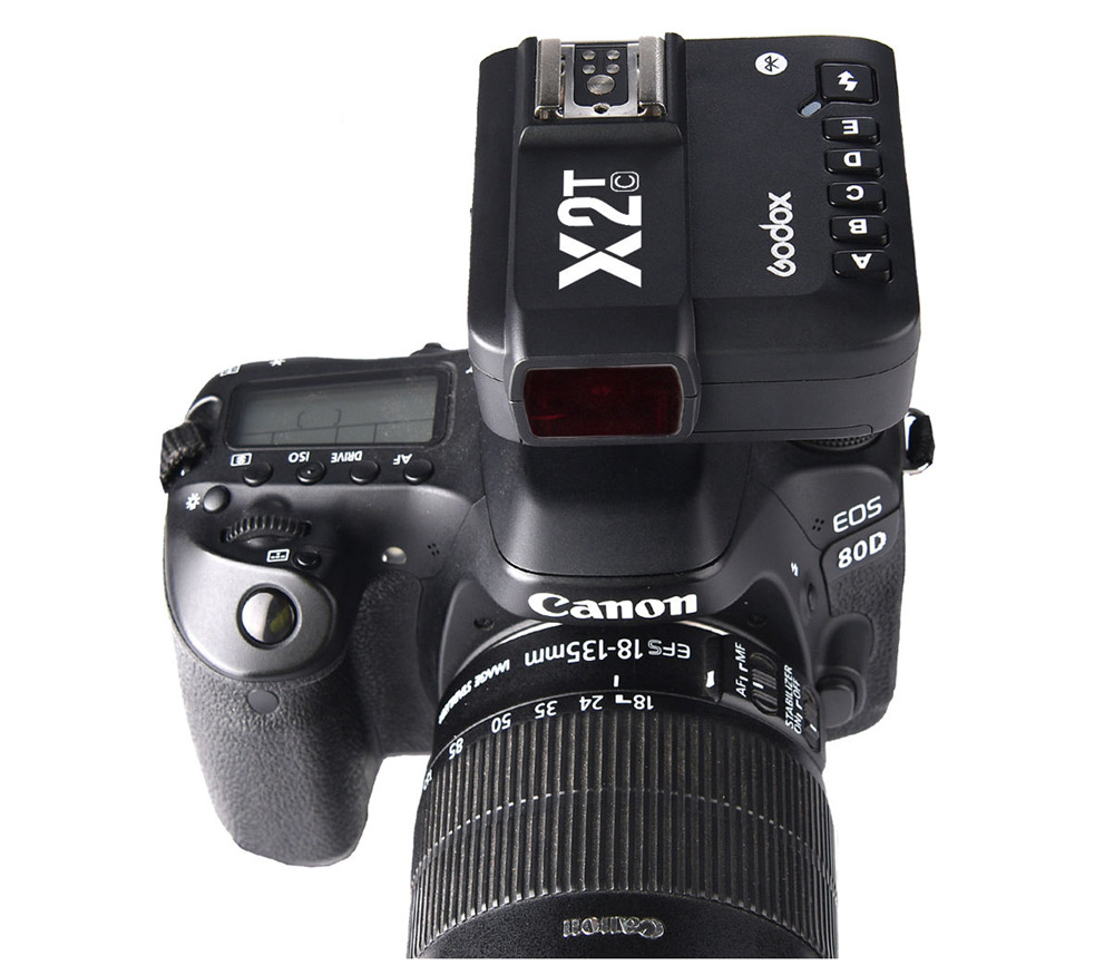 Радиосинхронизатор Godox X2T-C TTL для Canon