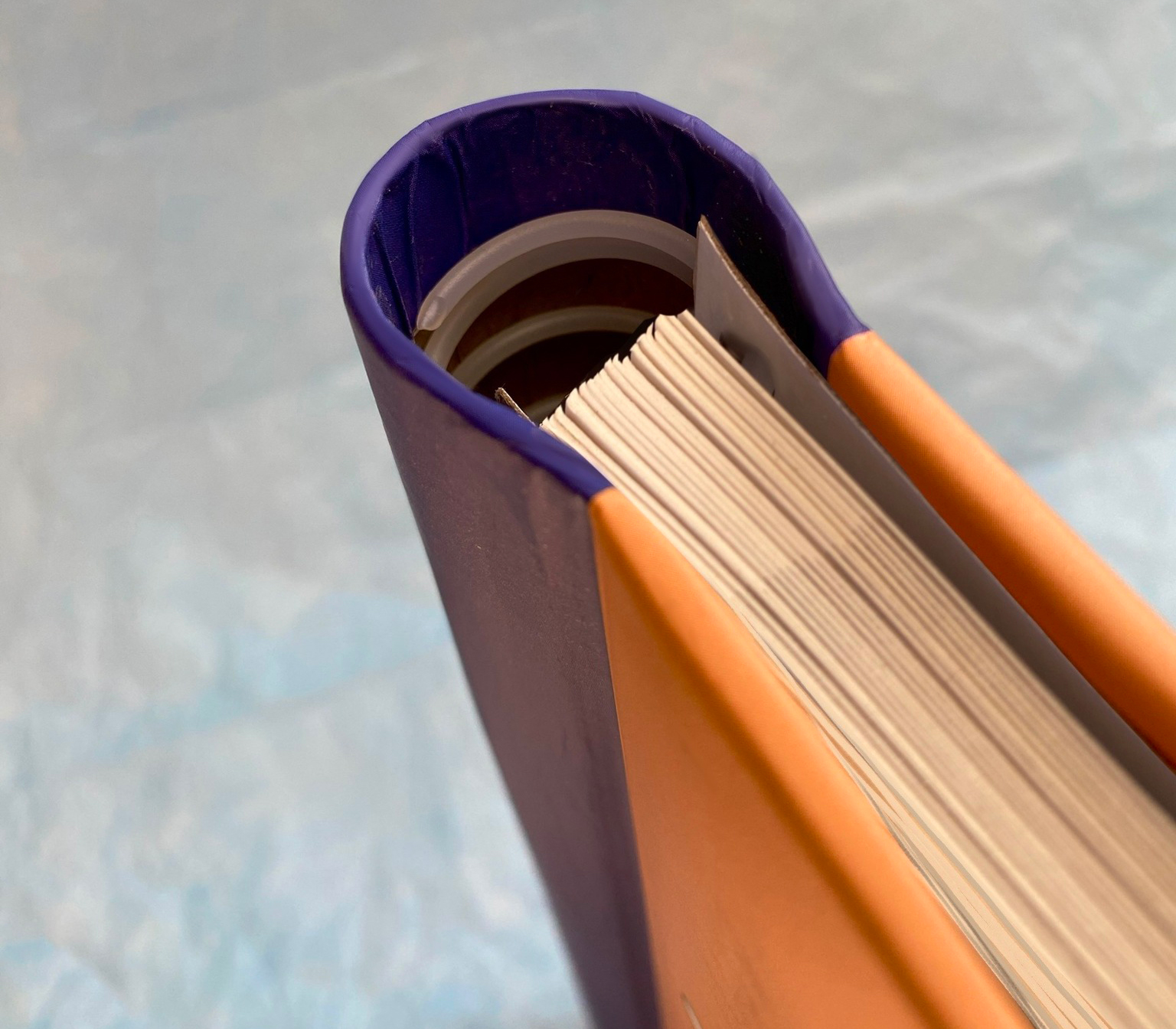 Фотоальбом Полином 20 листов 23х28 см, магнитный, «SPb city art: orange»