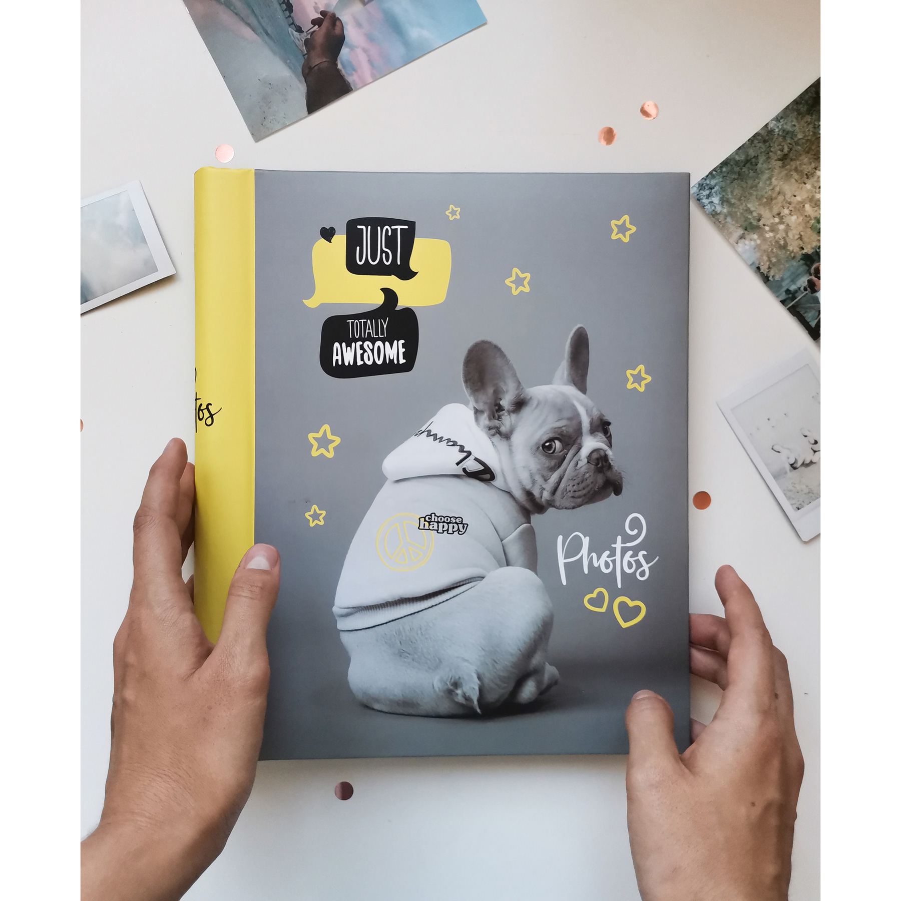 Фотоальбом Полином магнитный, 10 листов 23х28 см, «Fluffy pets» Гррр