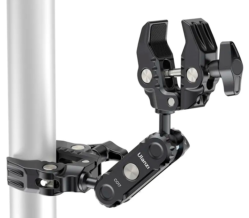Зажим Ulanzi C017 Super Clamp, 2 клешни + винт 1/4", до 3.5 кг
